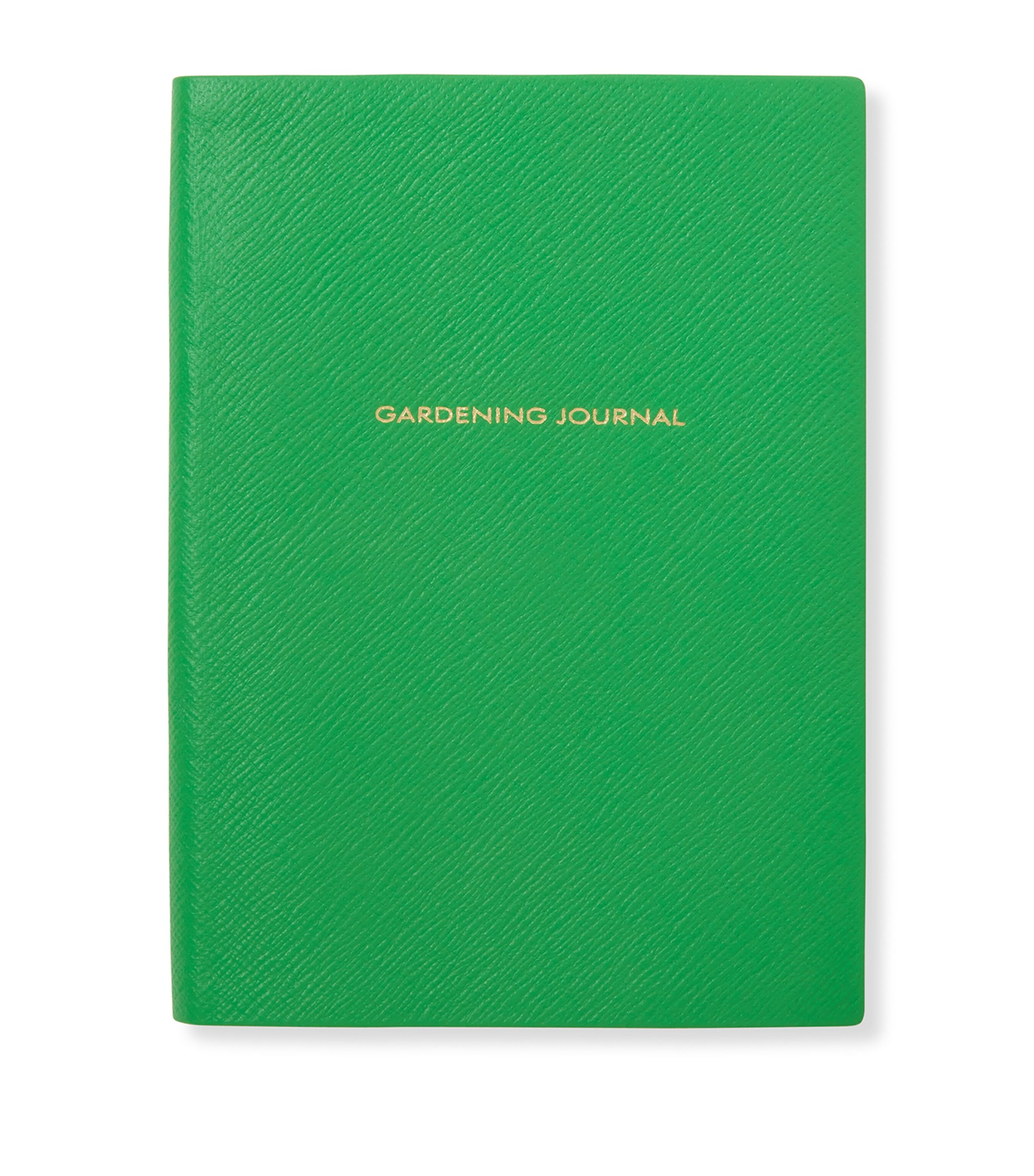 Smythson Soho Garden Journal In Green