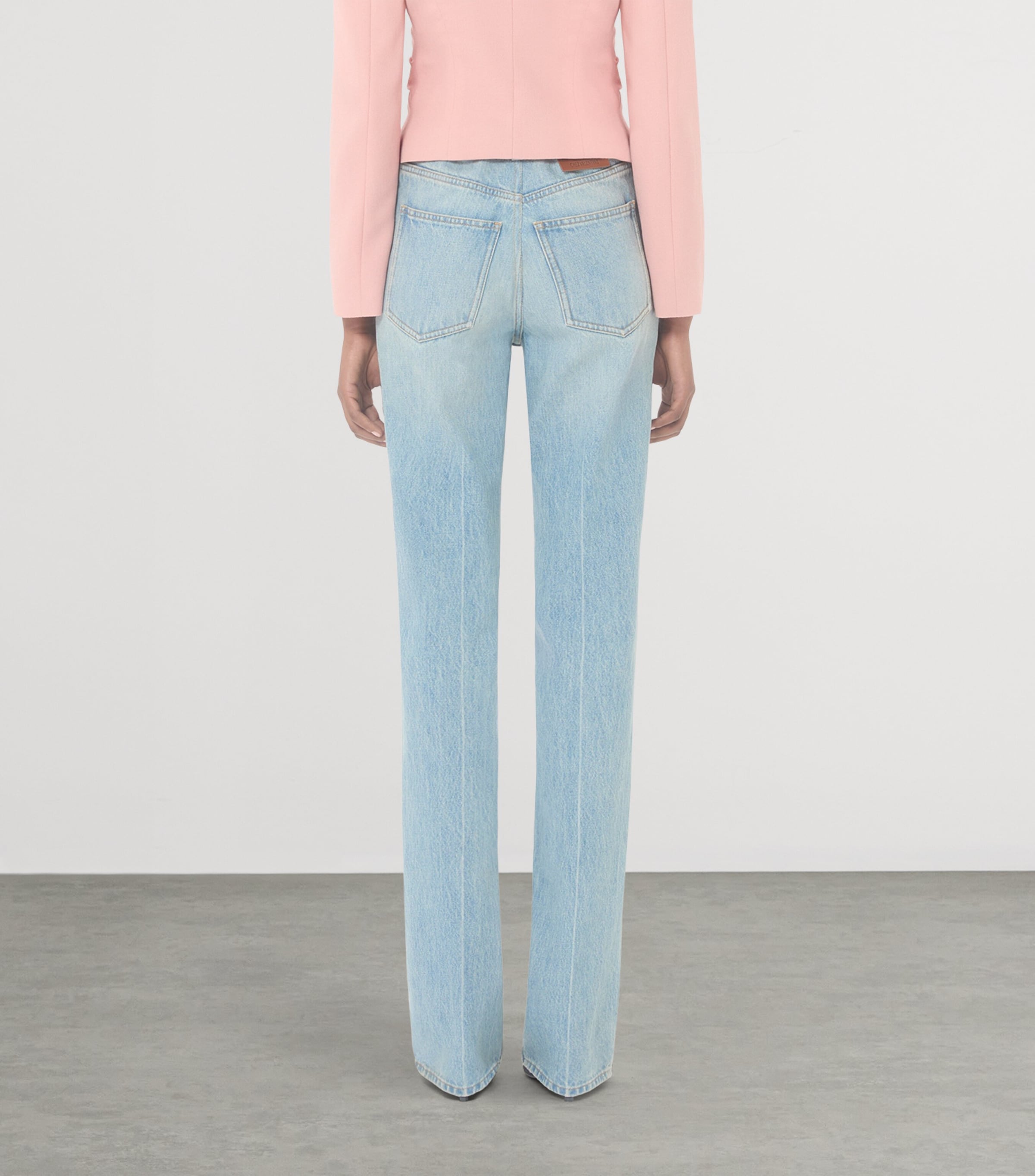 Valentino Womens Straight Leg Jeans Flx Image 4