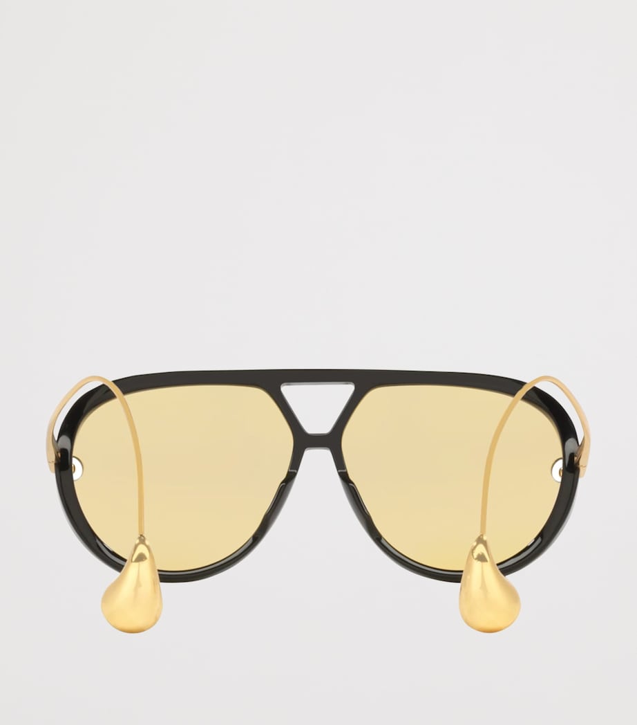 Bottega Veneta Aviator Sunglasses Image 4