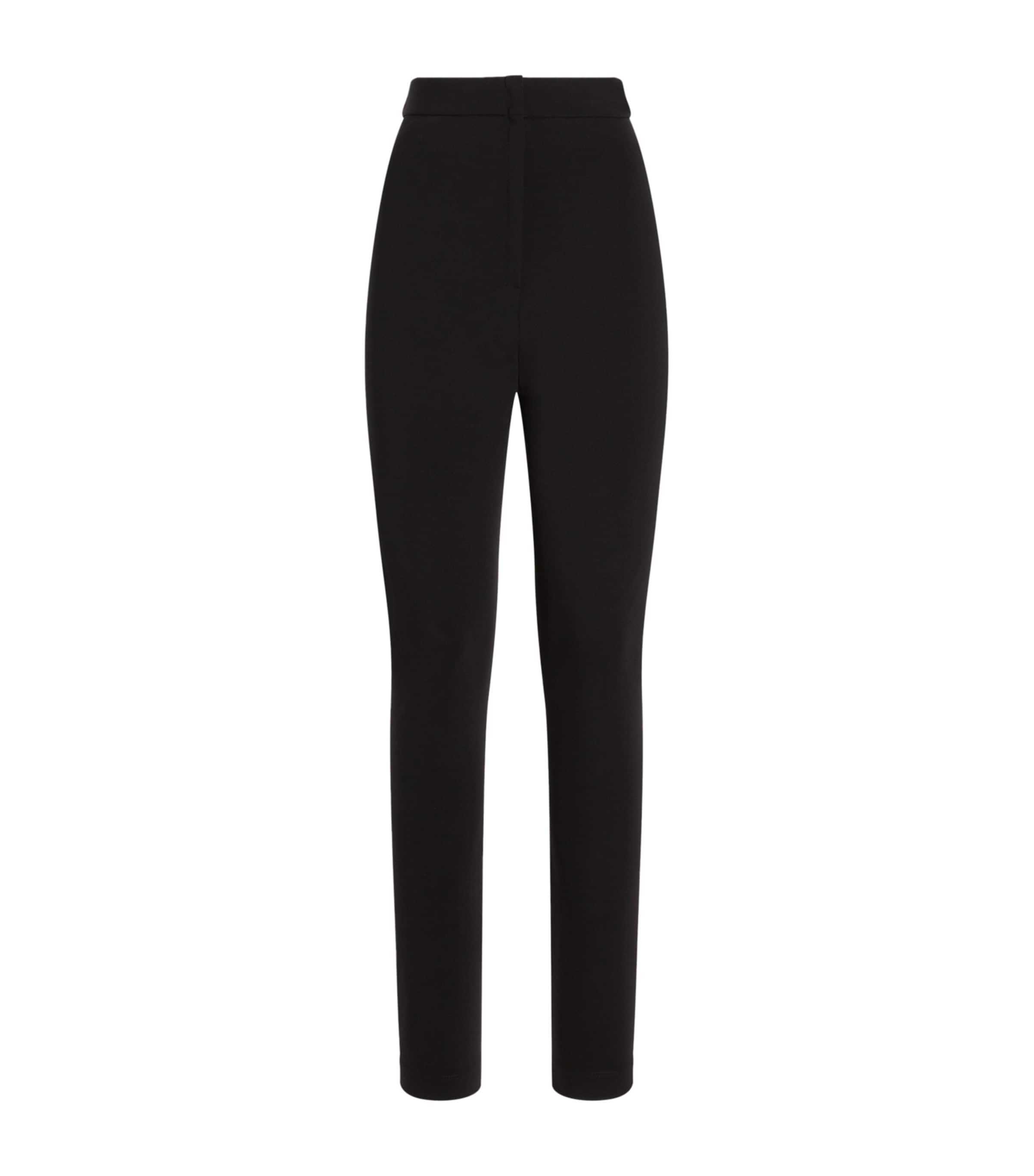 【送料&関税込】Dolce & Gabbana Slim Trousers With Zip C Dolce & Gabbana Silk Skinny Trousers | Harrods US