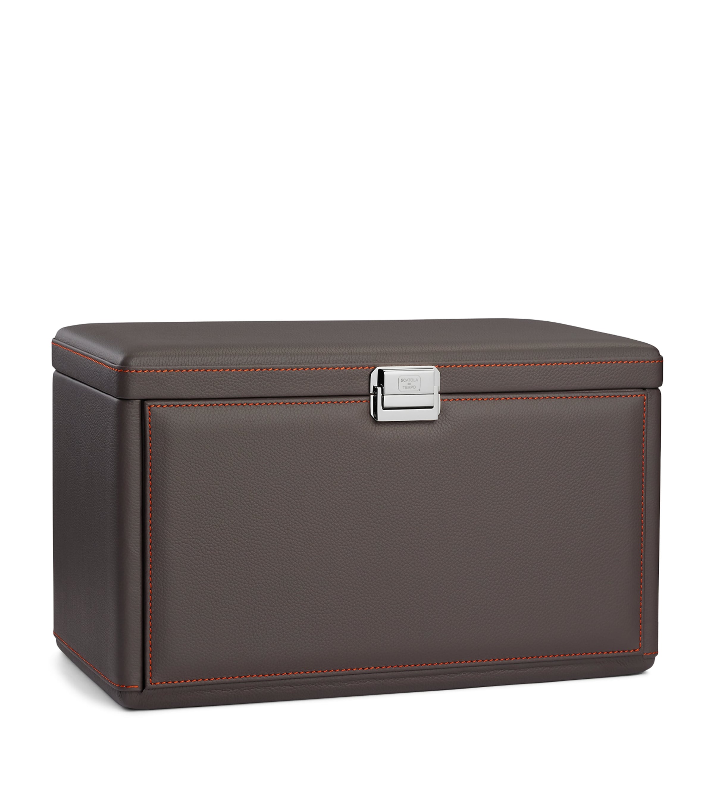 Rotore 7RT 3-Slot Watch Winder and Watch Case GREY Image 2