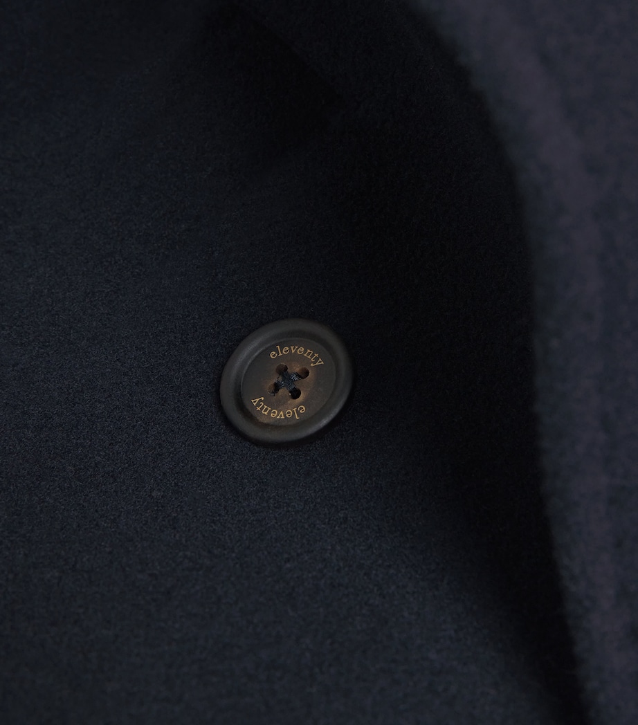 Double-Breasted Overcoat BLU Image 5