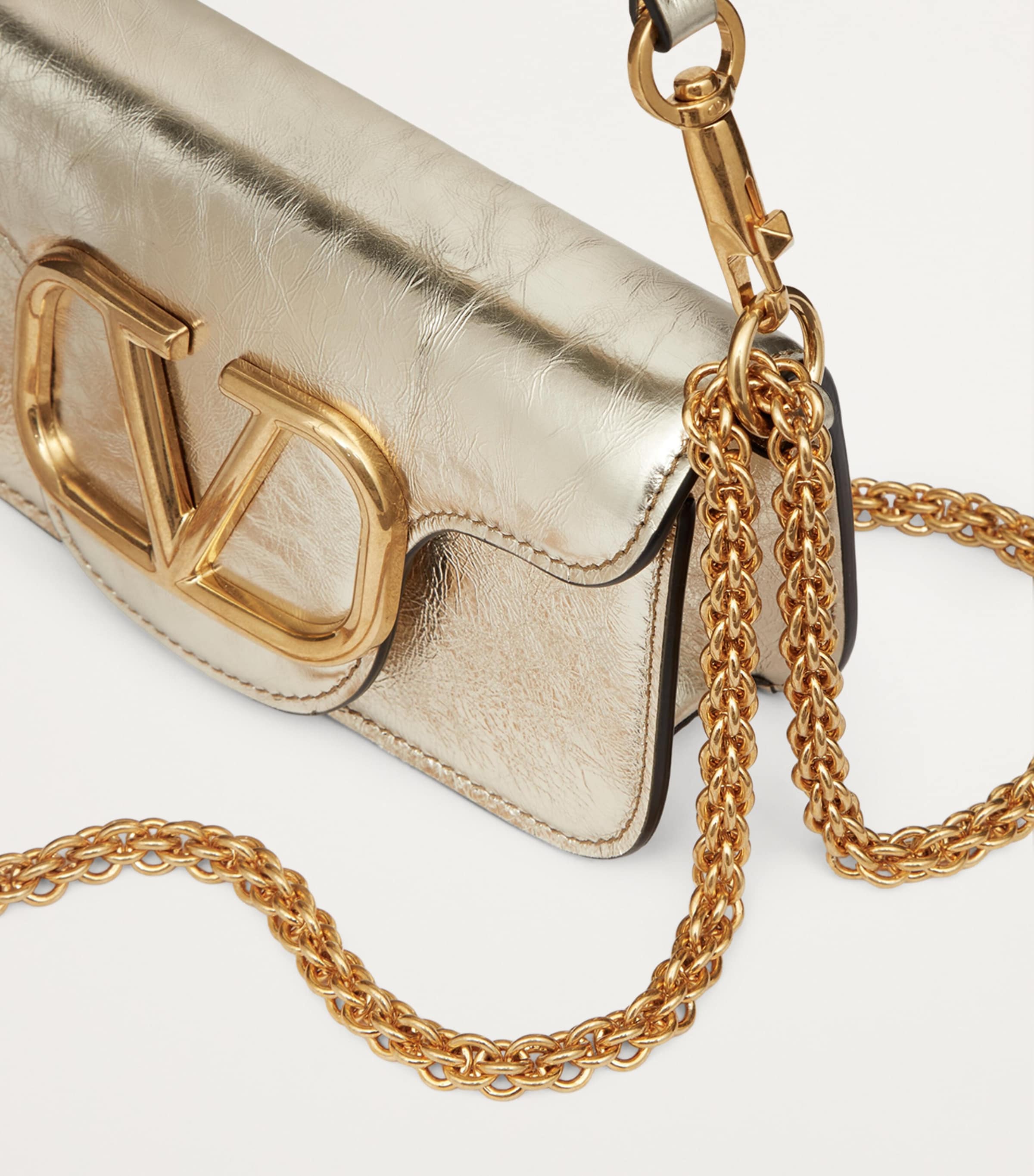 Small Leather Locò Shoulder Bag R16 Image 8