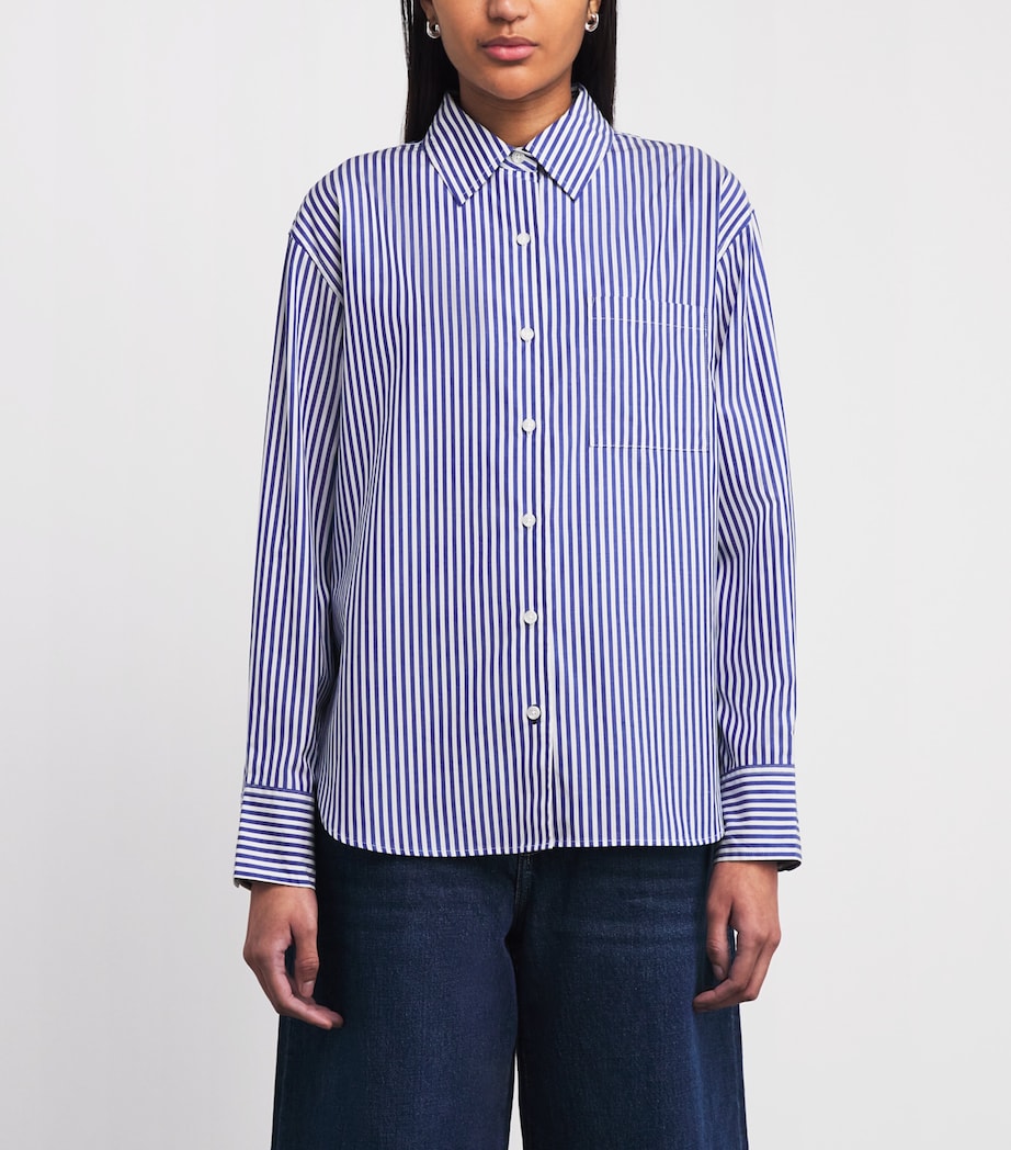 Rag & Bone Womens Stripe Connie Shirt Nvyst Image 4