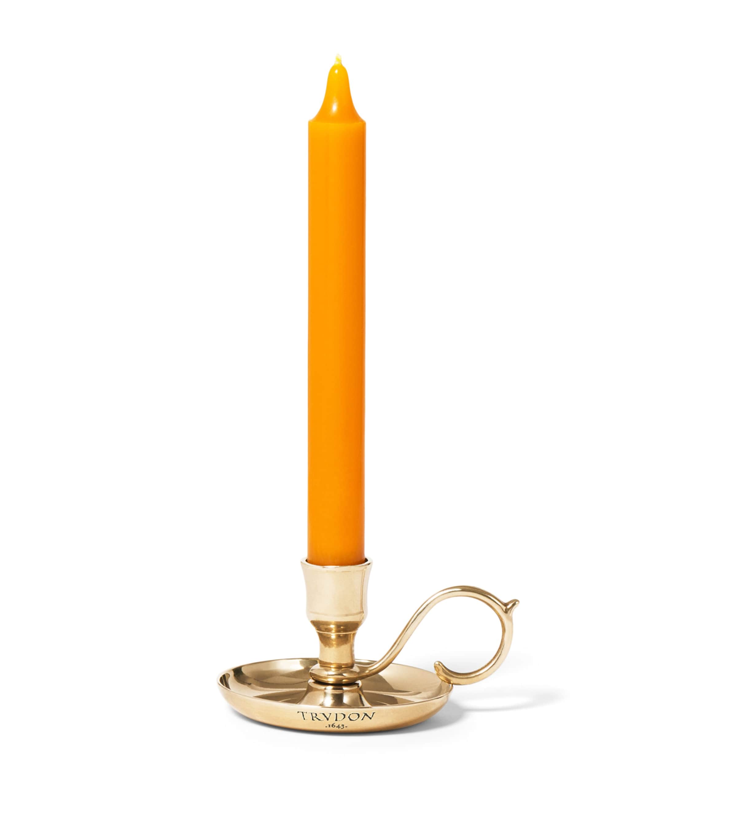 Trudon Dutch Candlestick Holder Gold Image 3