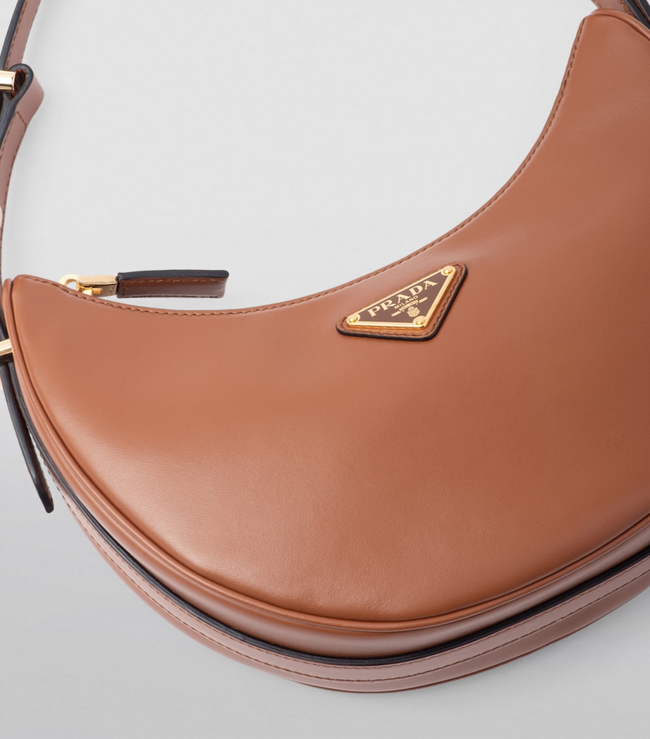 Prada Leather Arqué Shoulder Bag Image 8