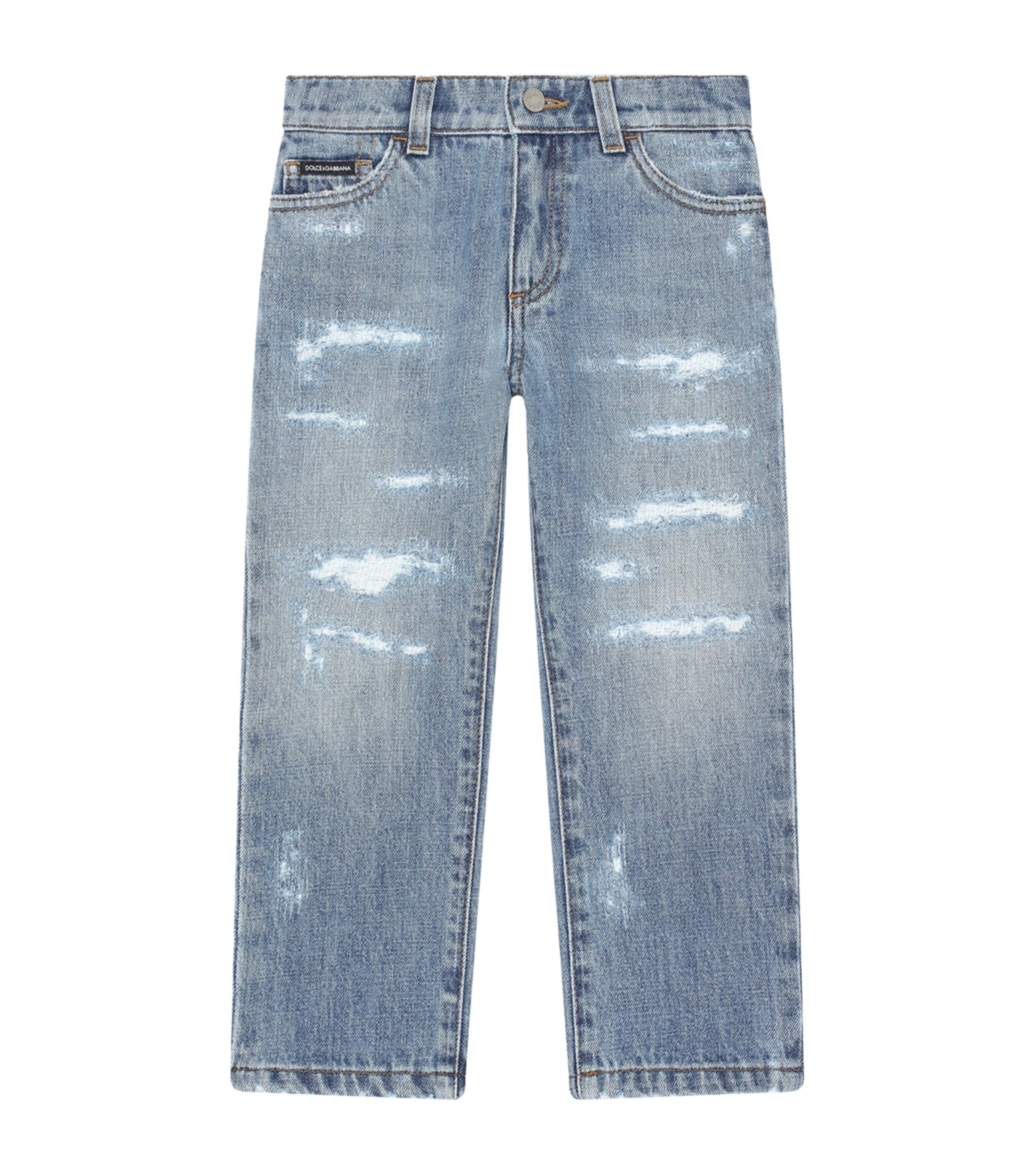 Shop Dolce & Gabbana Straight-leg Jeans