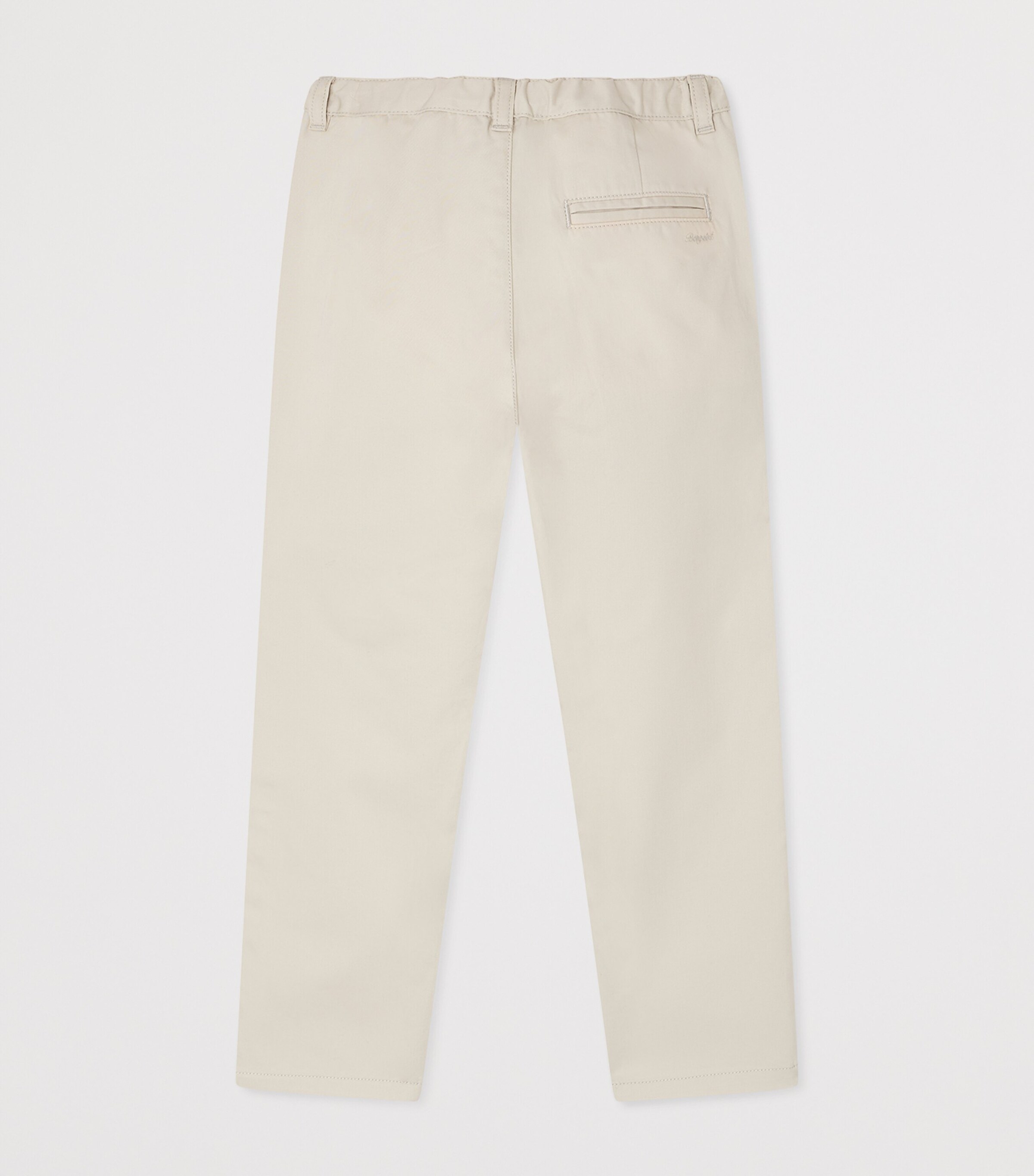 Bonpoint Cotton Trousers (10-14 Years) Craie Image 2