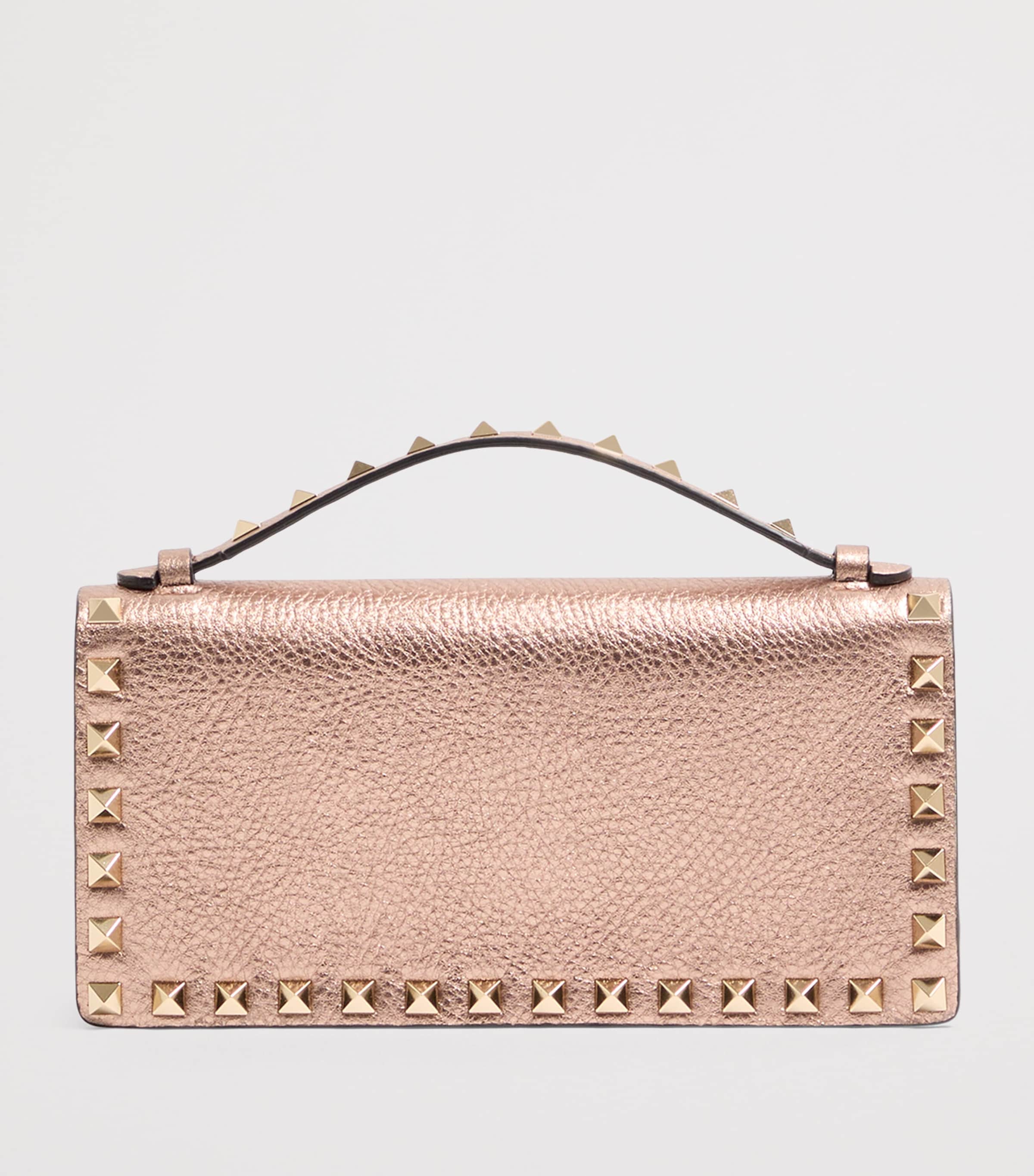 Leather Rockstud Chain Wallet GF9 Image 3