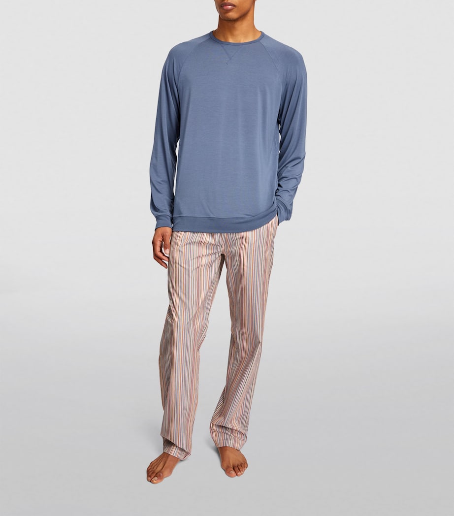 Signature Stripe Pyjama Bottoms 92/MULTICOLOUR Image 2