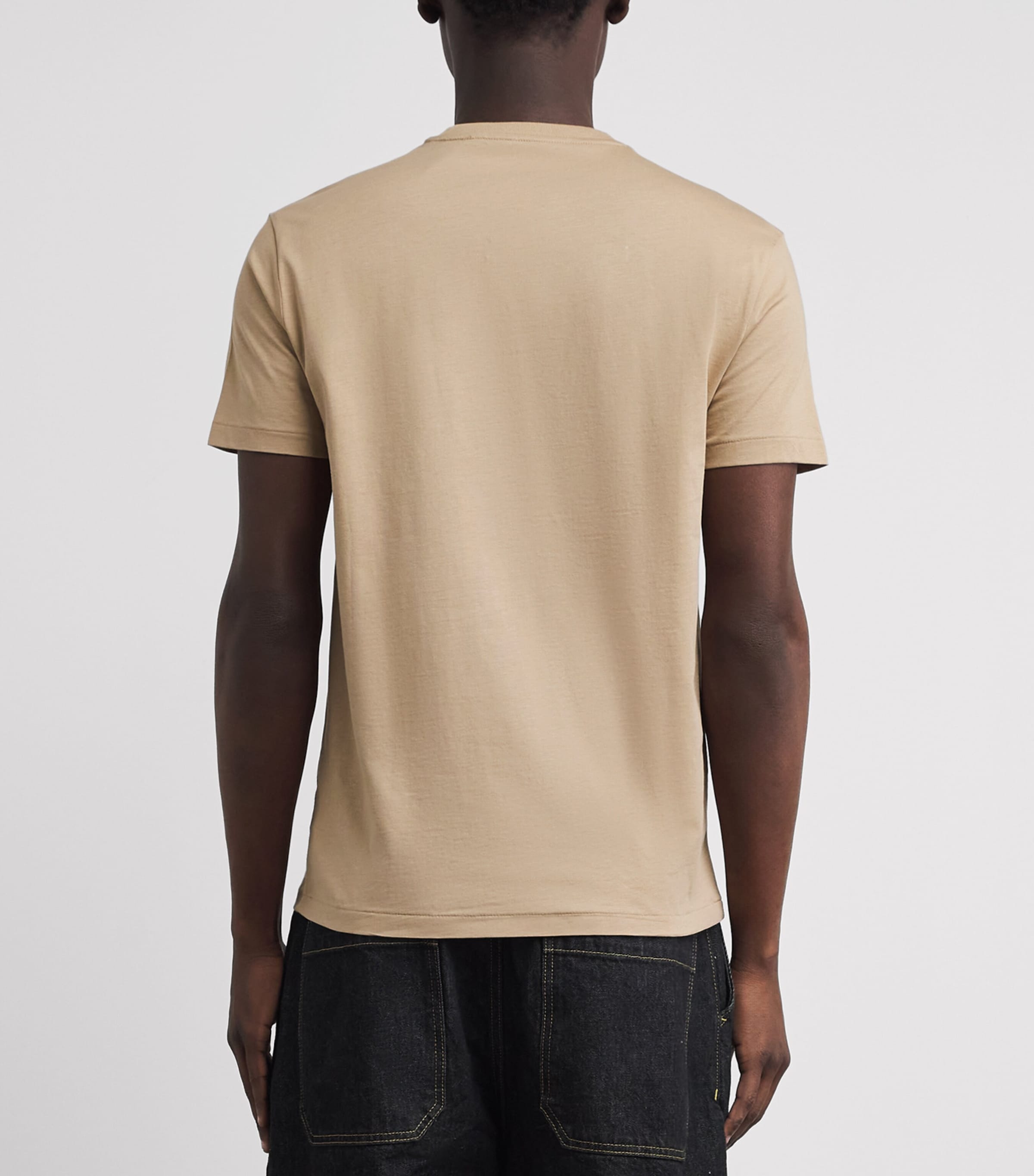 Polo Ralph Lauren Mens Cotton Custom-Fit Polo Pony T-Shirt Vintage Image 5
