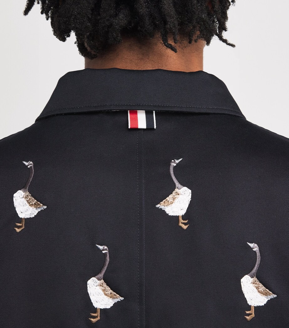 Cotton Utility Patch Pocket Jacket NAVY Image 6