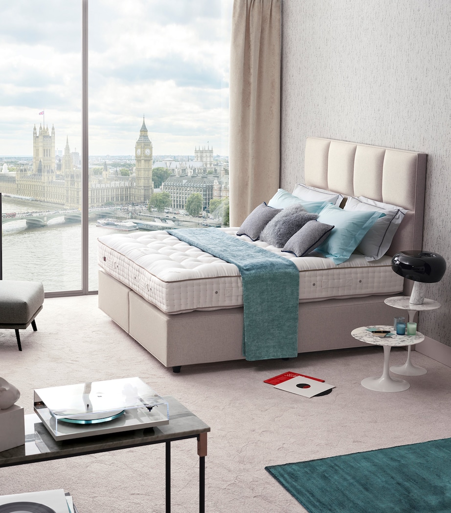 Medium Sublime Superb Mattress (150cm x 200cm) WHITE Image 2