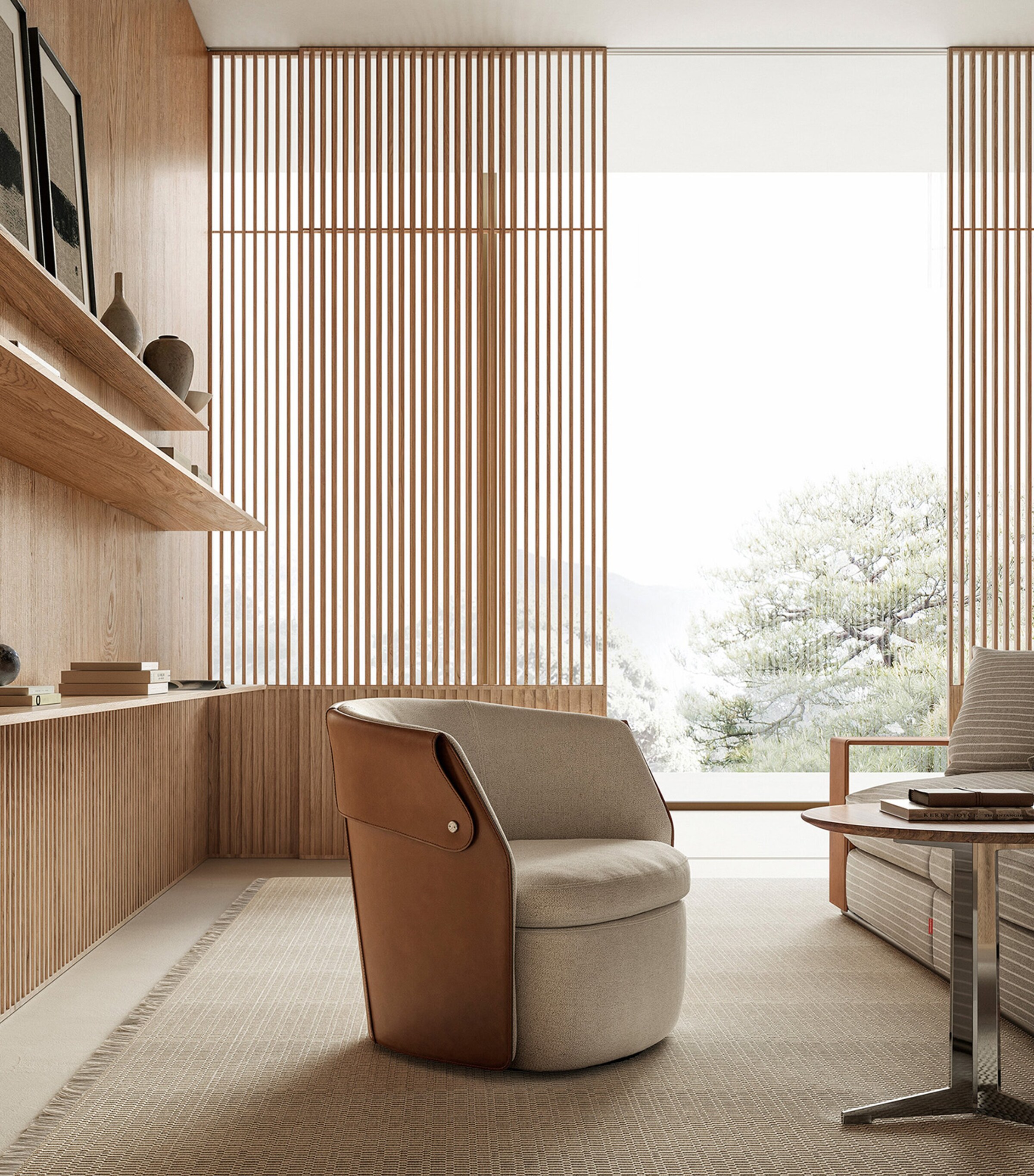 Ozzy Armchair BEIGE Image 2