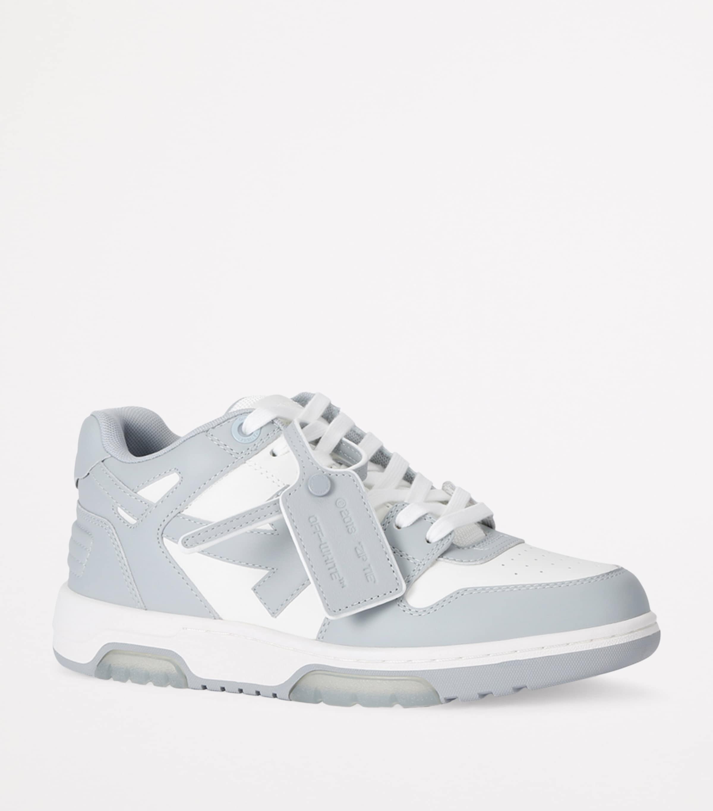 Leather Out of Office Sneakers GREY Image 3