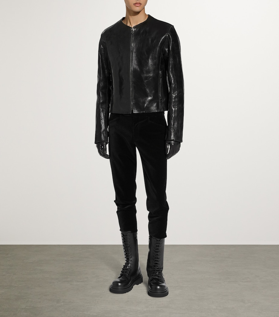 Velvet Slim Jeans N0000-BLACK Image 4