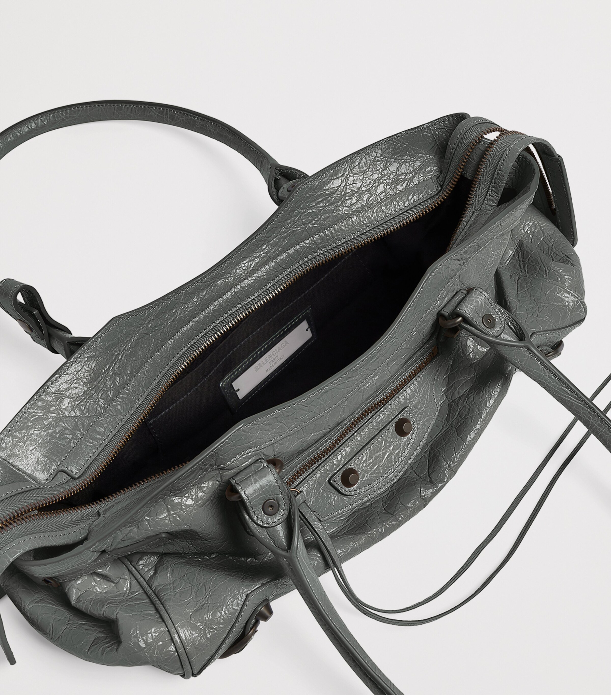 Balenciaga Lambskin Le City East-West Shoulder Bag Image 3
