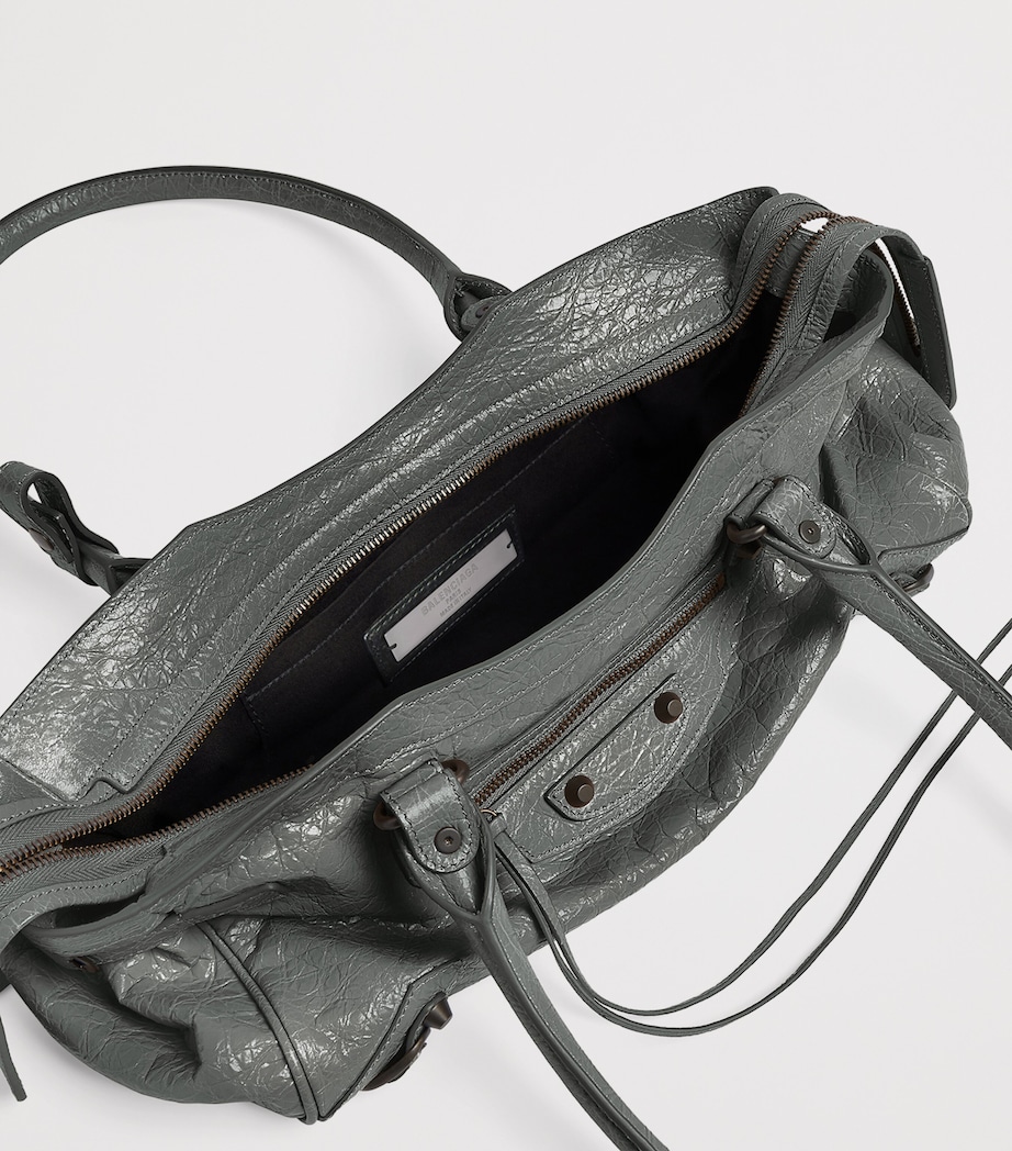 Balenciaga Lambskin Le City East-West Shoulder Bag Image 3