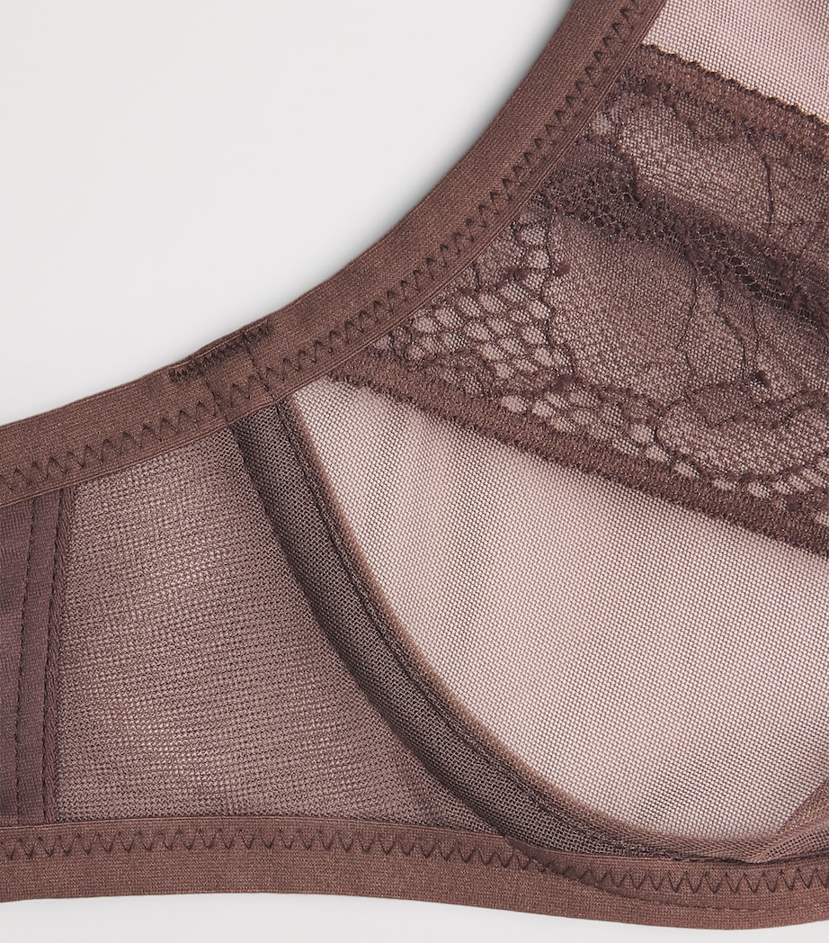 Maison Lejaby Womens Nudite Underwired Bra Espresso Dust Image 4