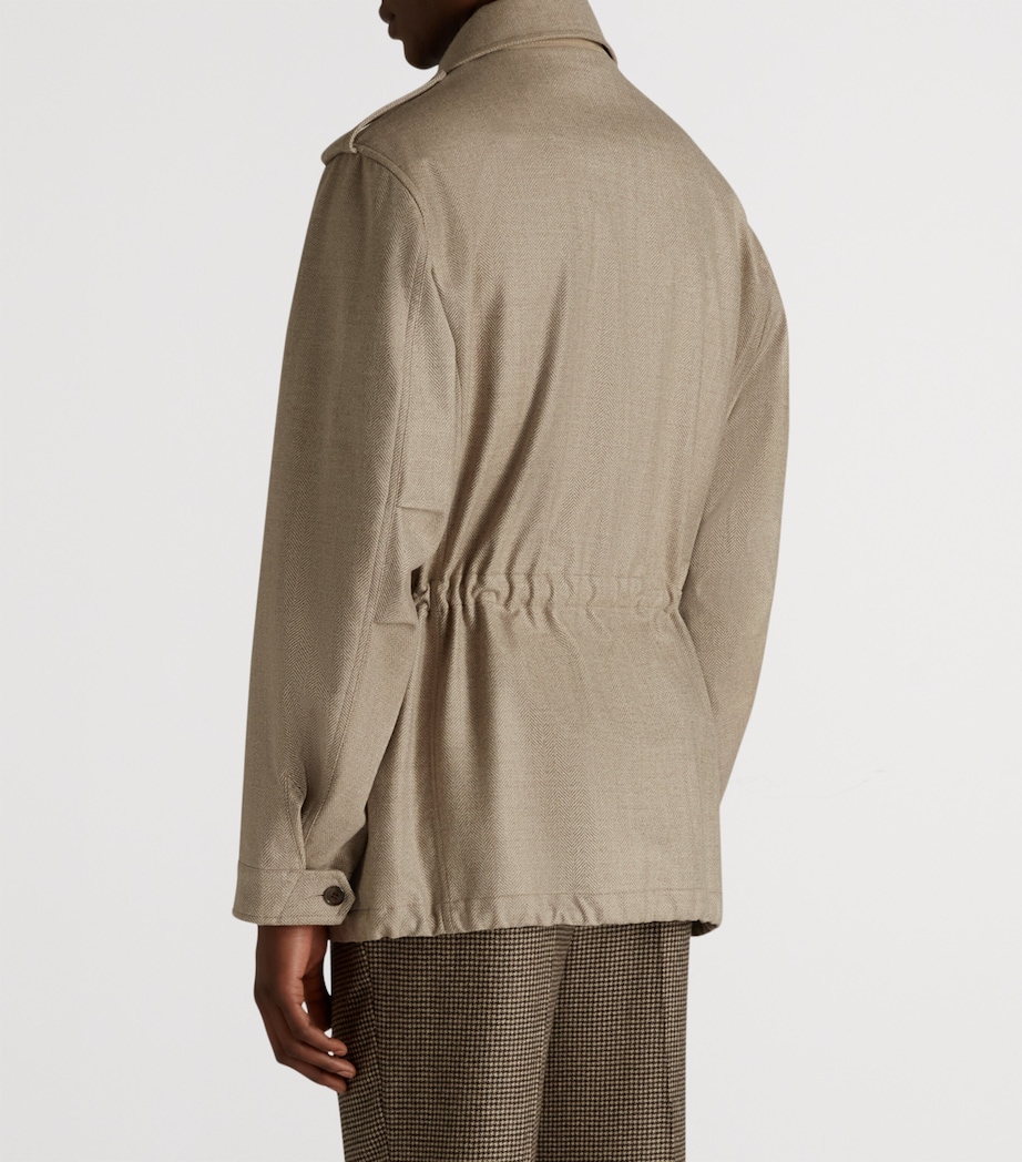 Wool Field Jacket 260TAUPE Image 3