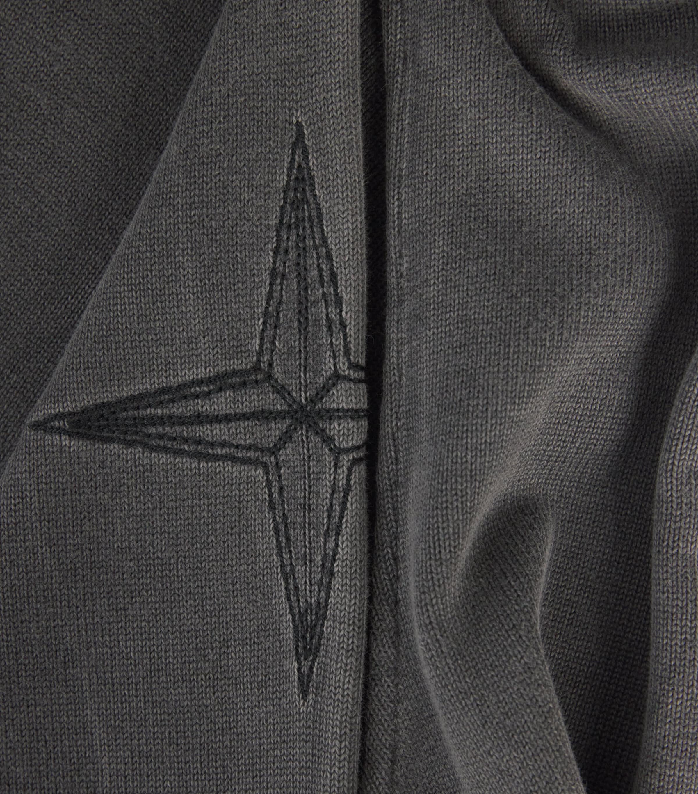 Stone Island Mens Cotton Dyed Vanisé Sweatshirt Image 6