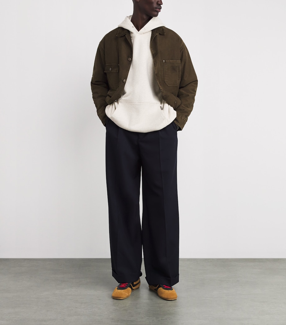 Cotton Patron Of The Club Hoodie CREAM MARL Image 2