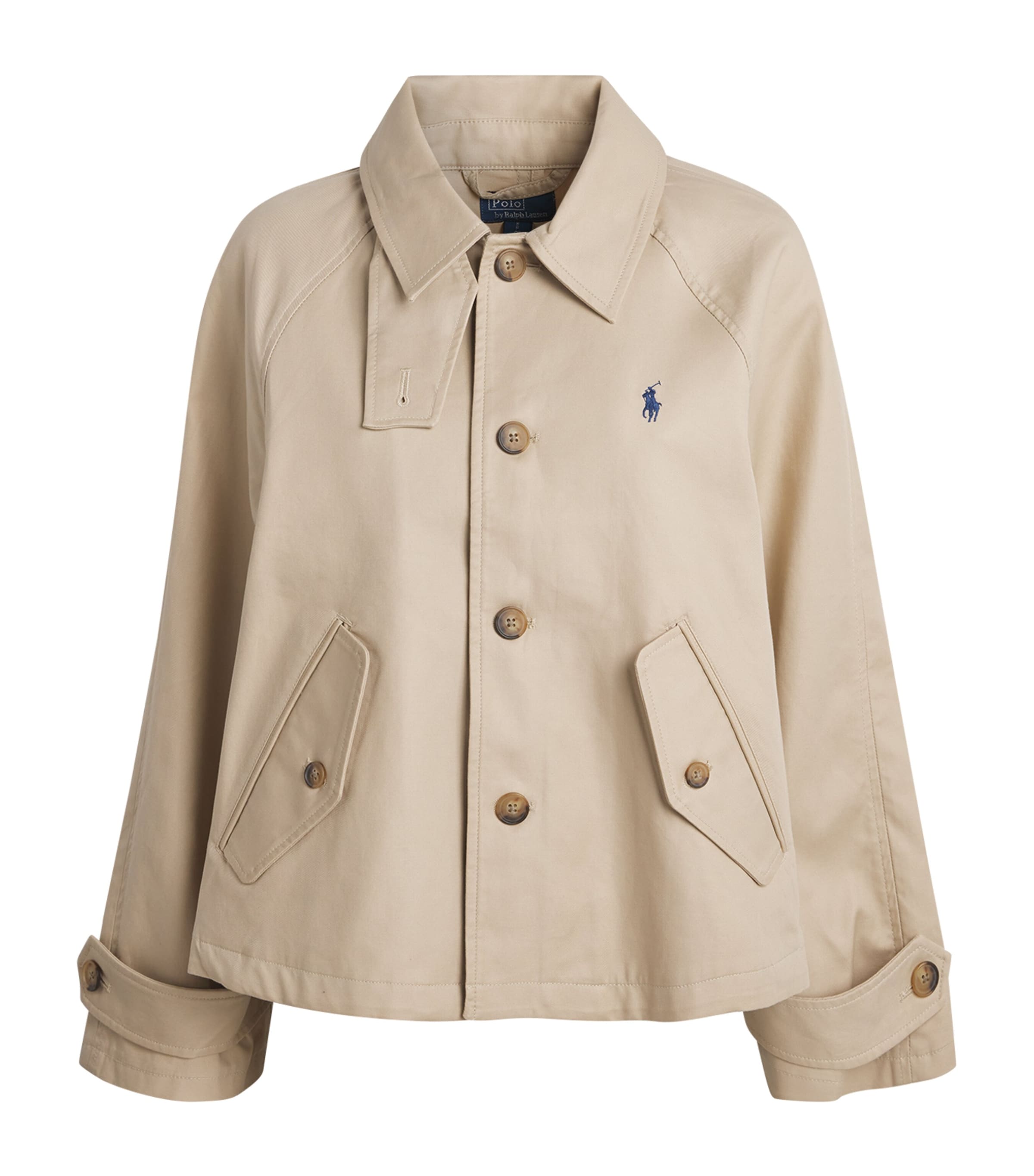 Twill Polo Pony Jacket BEIGE Image 1