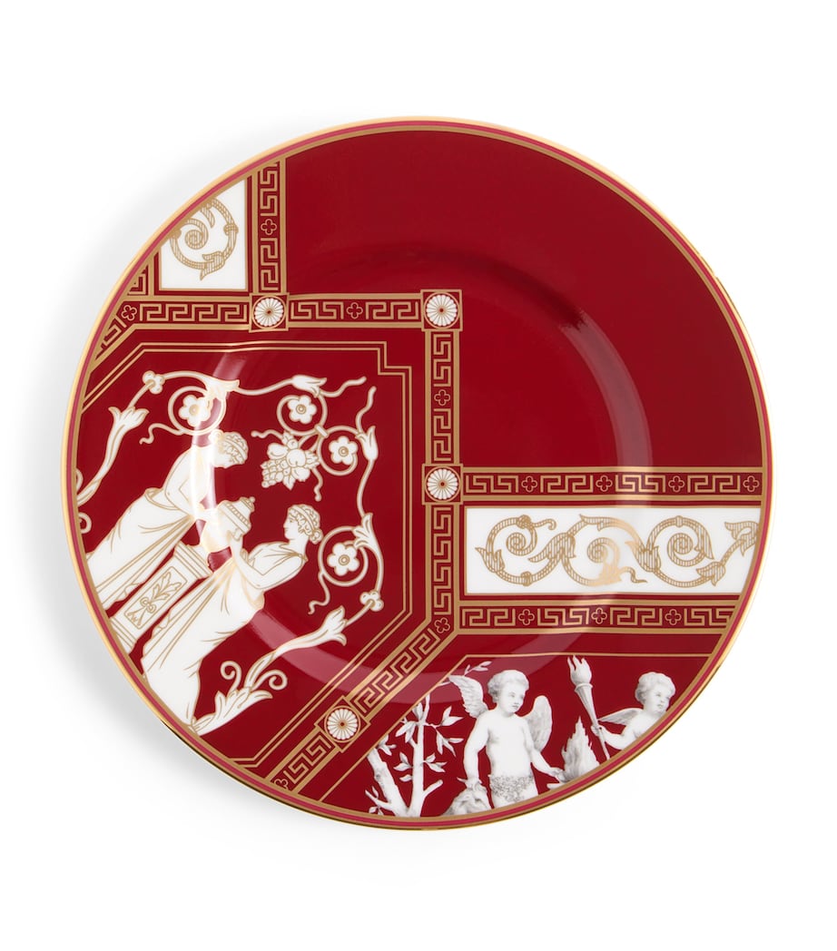 Bone China Renaissance Plate (22cm) RED Image 1
