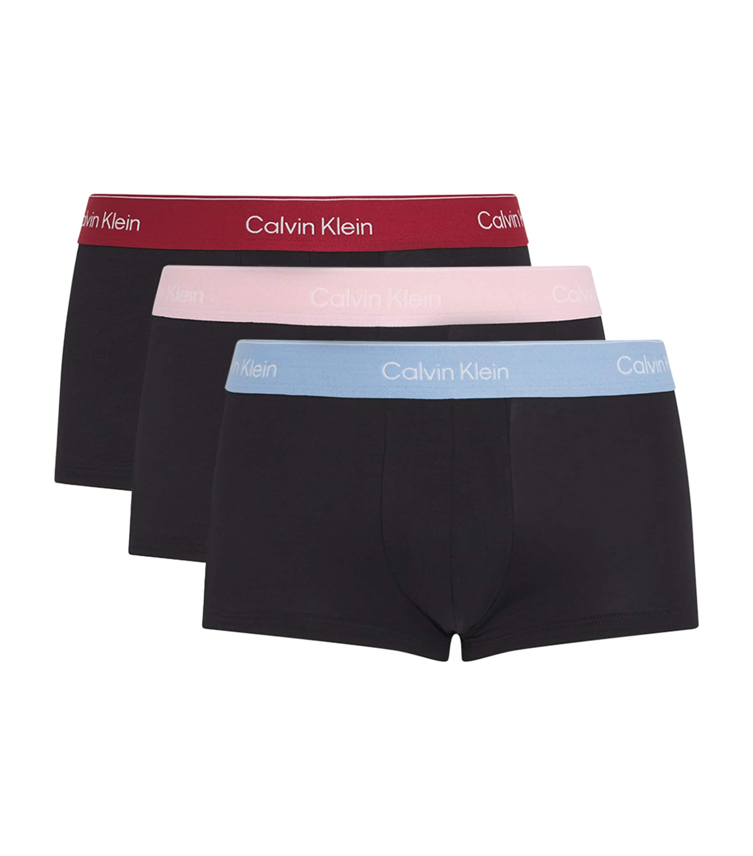 Calvin Klein Stretch-Cotton Low-Rise Trunks (Pack of 3) | Men Clothing | Socks & Underwear | Boxers & Briefs | Designers | Calvin Klein