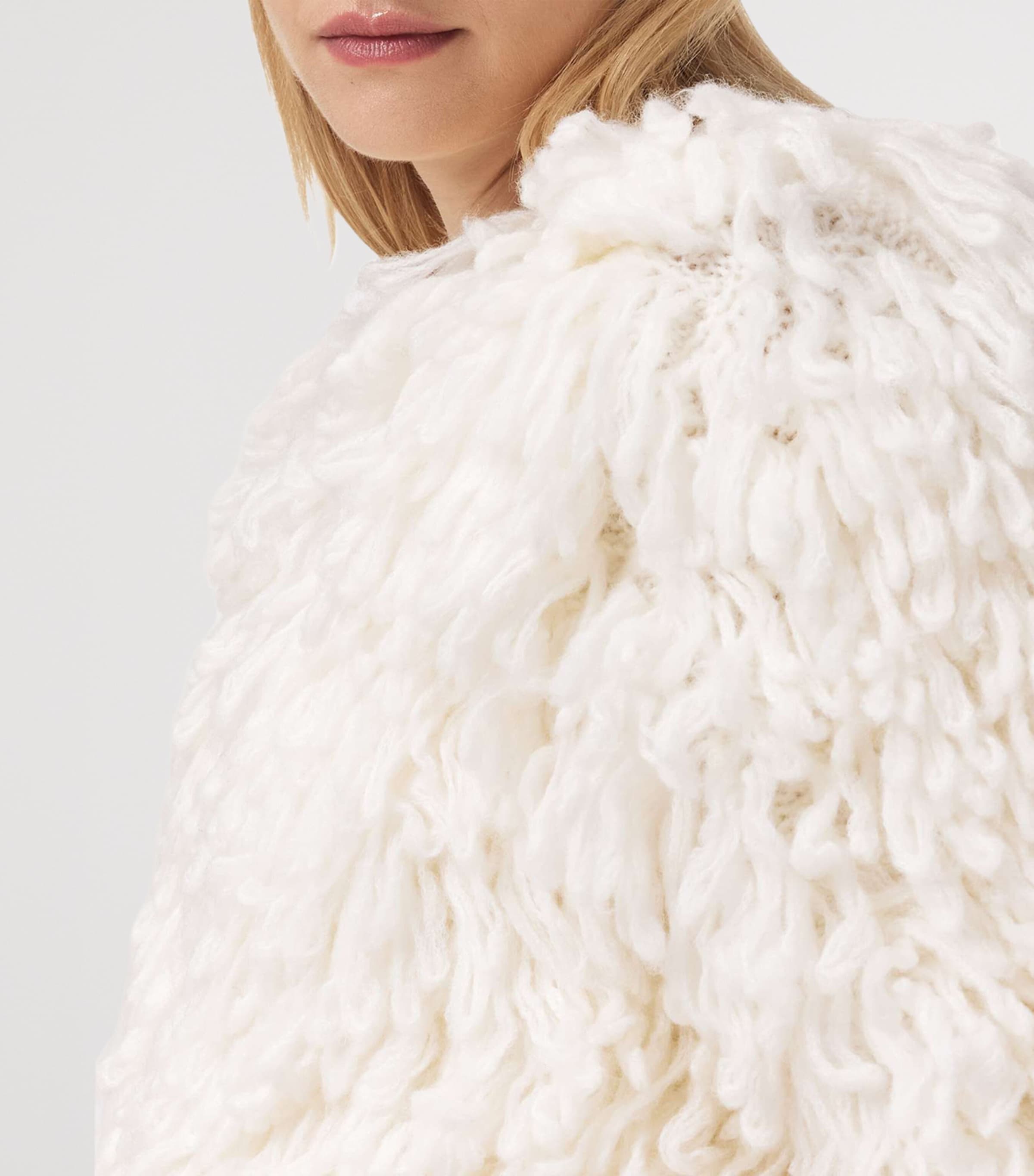 Wool-Blend Elias Jacket CHALK WHITE Image 8