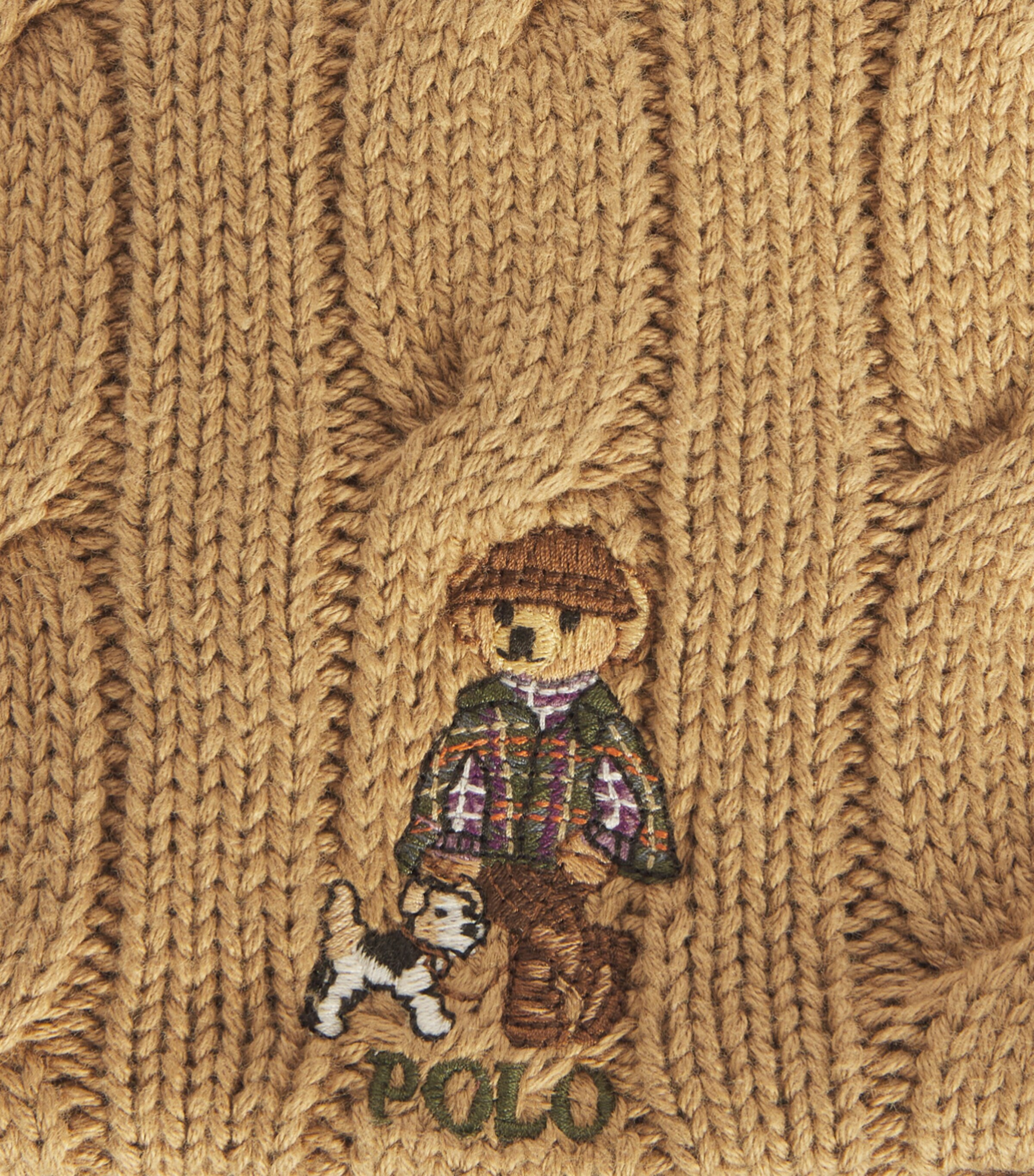Ralph Lauren Kids Polo Bear Cross-Body Bag Berkshire Tan Image 4