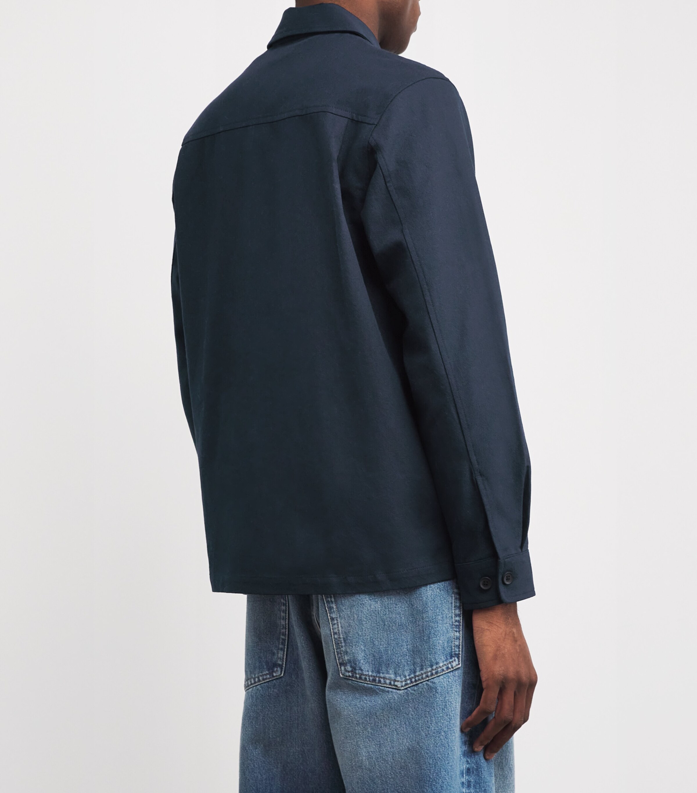 Organic Cotton-Linen Sadomon Overshirt SALUTE Image 4