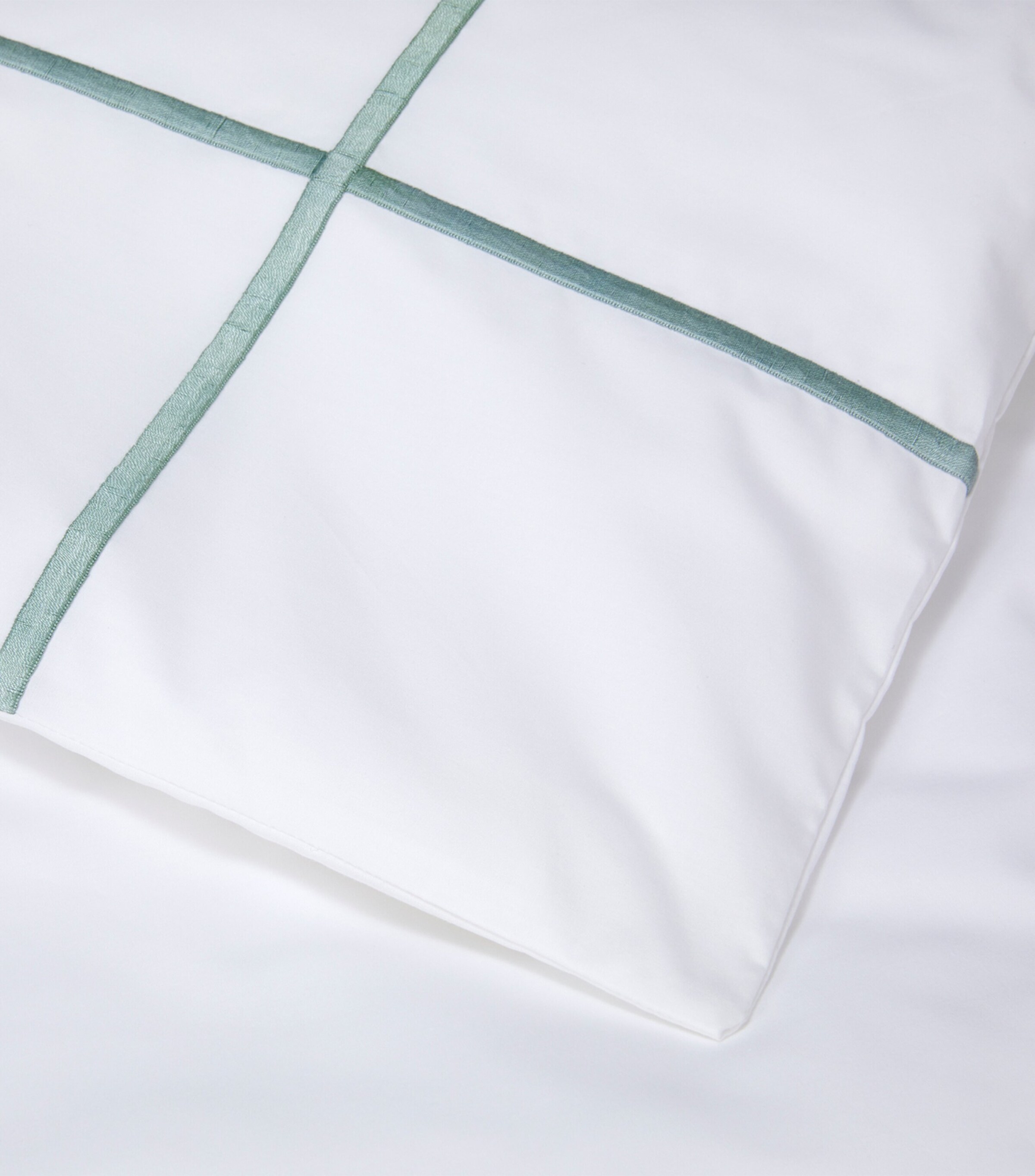 Yves Delorme Athena Single Duvet Cover (140cm x 220cm) Fjord Image 4