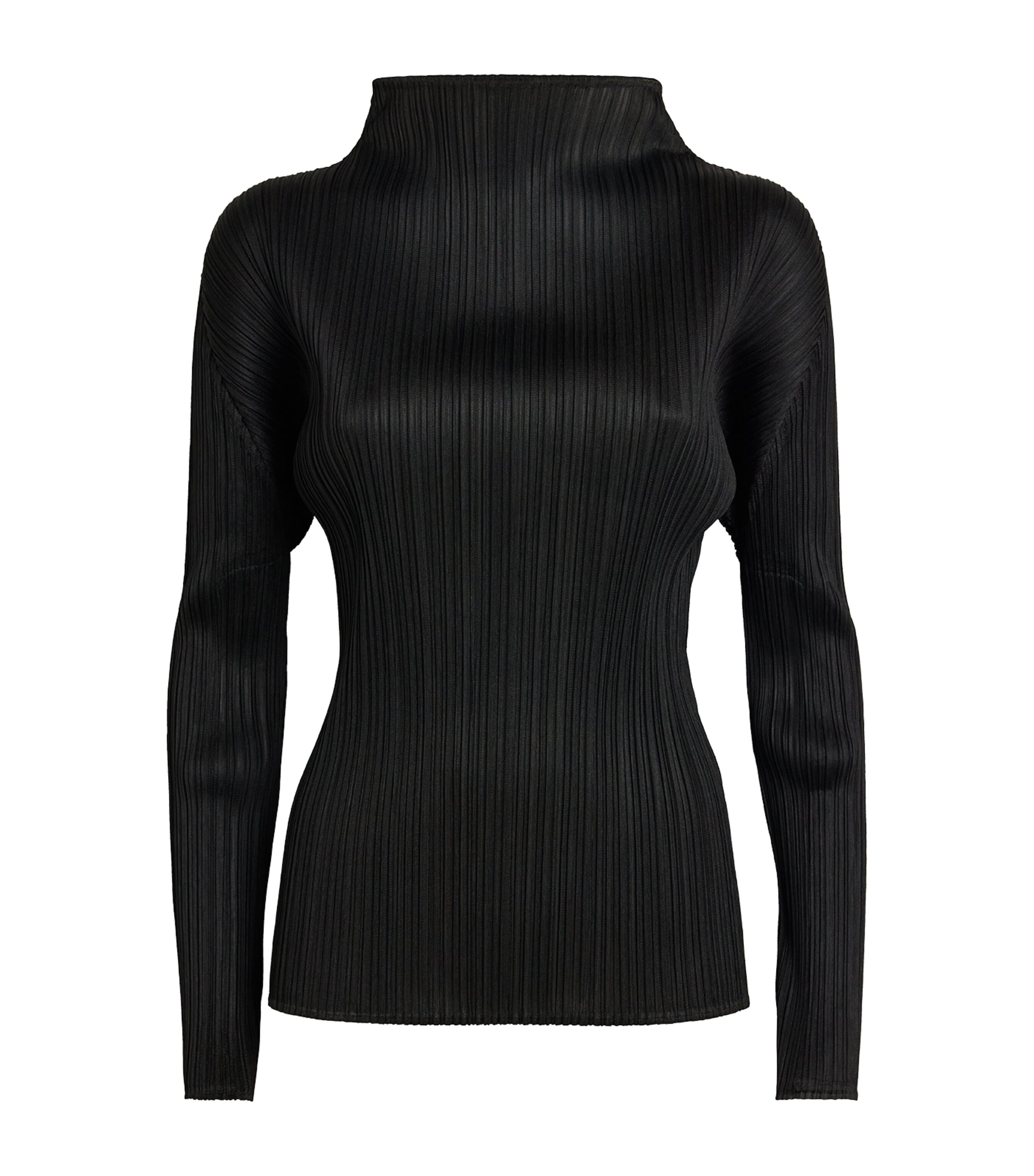 ISSEY MIYAKE NEW COLORFUL BASICS LONG-SLEEVED TOP