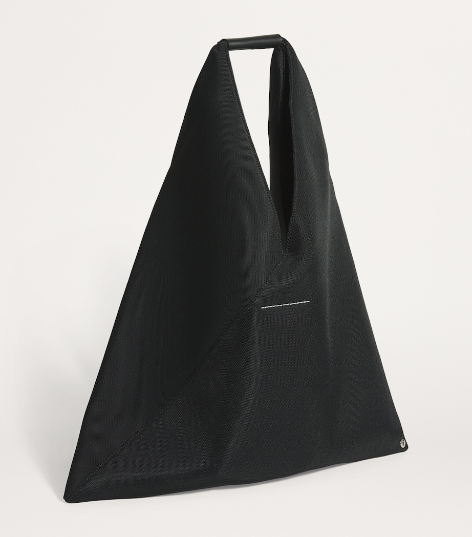 Small Japanese Tote Bag BLACK Image 3