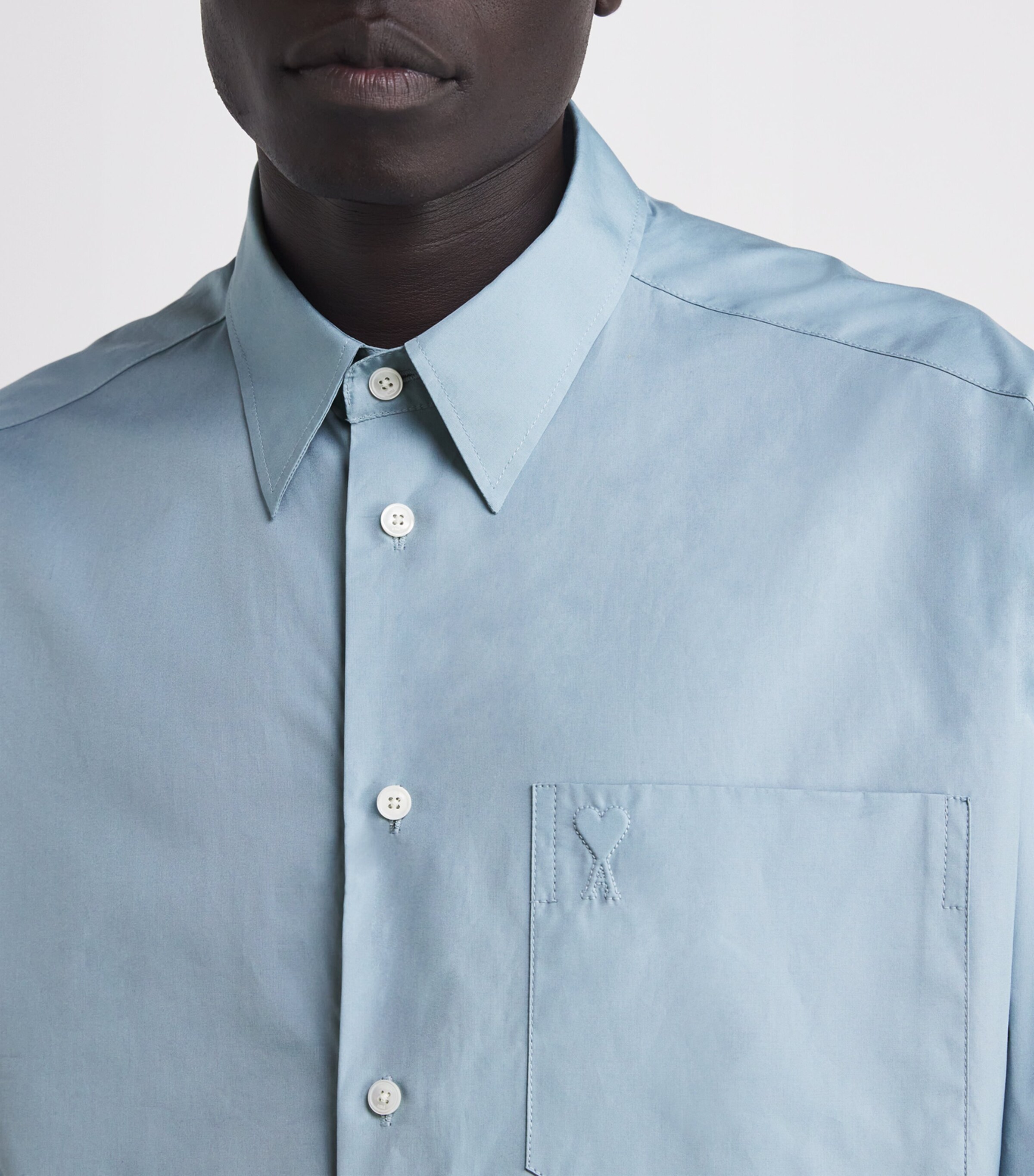 AMI Paris Cotton Poplin Shirt | Men Bestsellers | Clothing | Men Clothing | Shirts | Casual Shirts | Designers | Ami Paris AMI Paris Cotton Poplin Shirt | Men Bestsellers | Clothing | Men Clothing | Shirts | Casual Shirts | Designers | Ami Paris