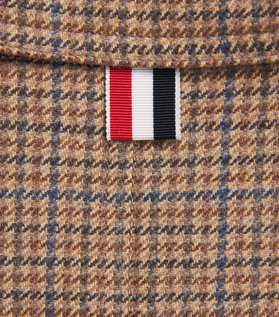 Wool Snap Utility Jacket BROWN Image 5