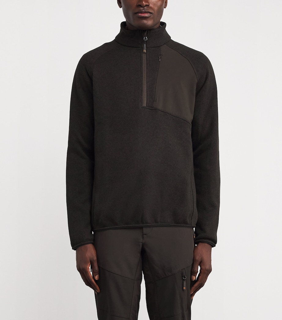 Abisko Half-Zip Fleece 08AA:BROWN BARK Image 2