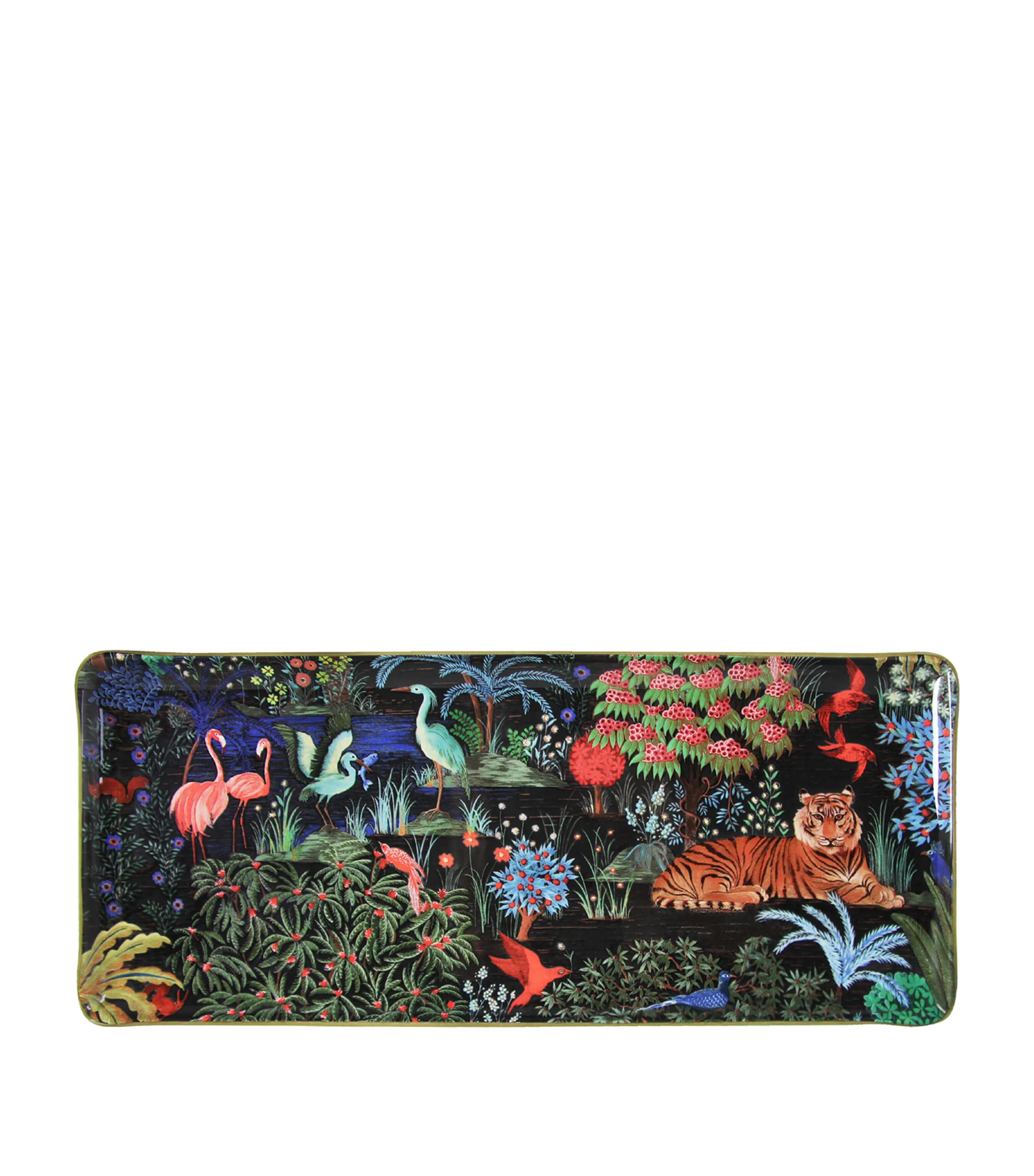 Gien Jardin Du Palais Oblong Serving Tray