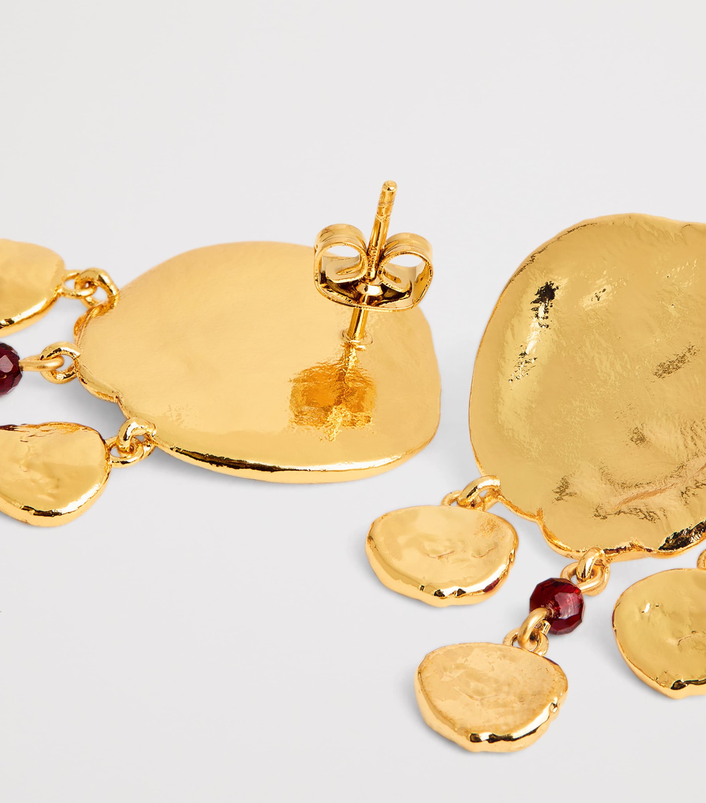 Anni Lu Gold-Plated Dream Catcher Earrings Gold Image 5