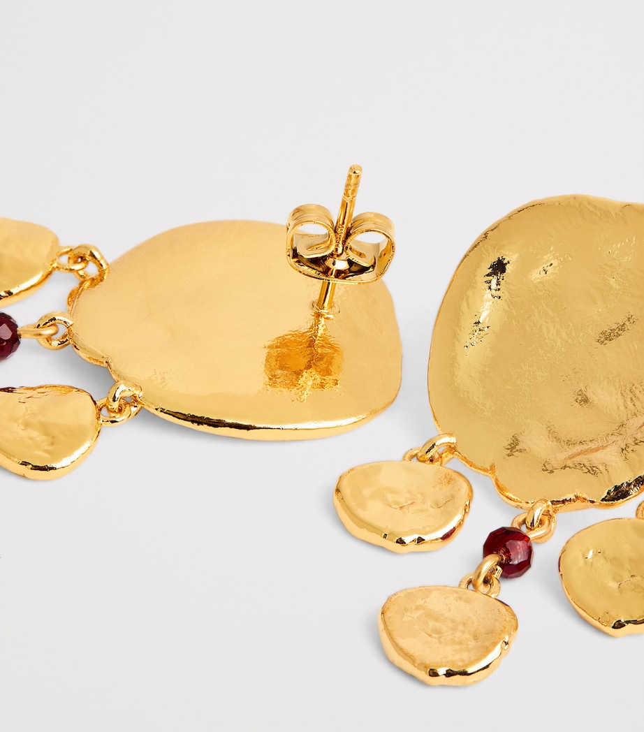 Anni Lu Gold-Plated Dream Catcher Earrings Gold Image 5