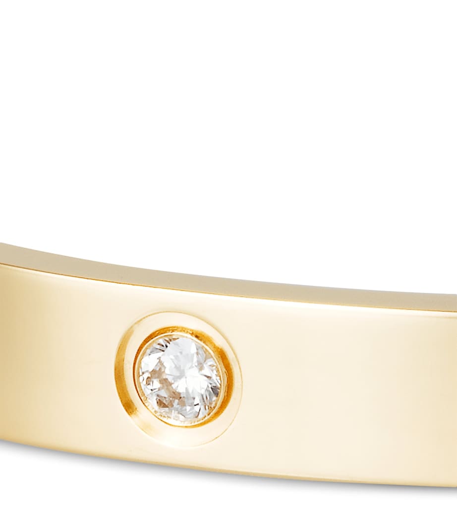 LOVE Classic Yellow Gold 4-Diamond Bracelet YELLOW GOLD Image 9