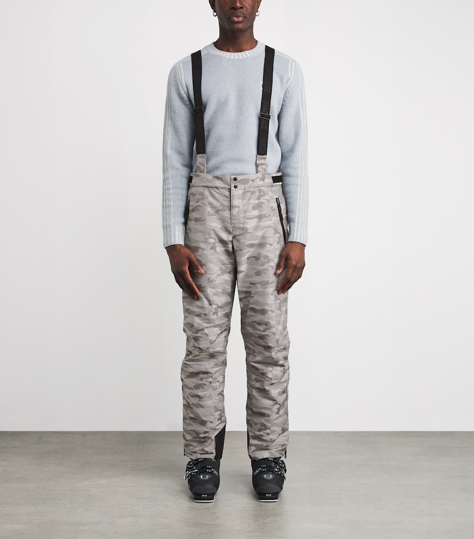 Camouflage Kenyon Ski Trousers C0020 GREY Image 3