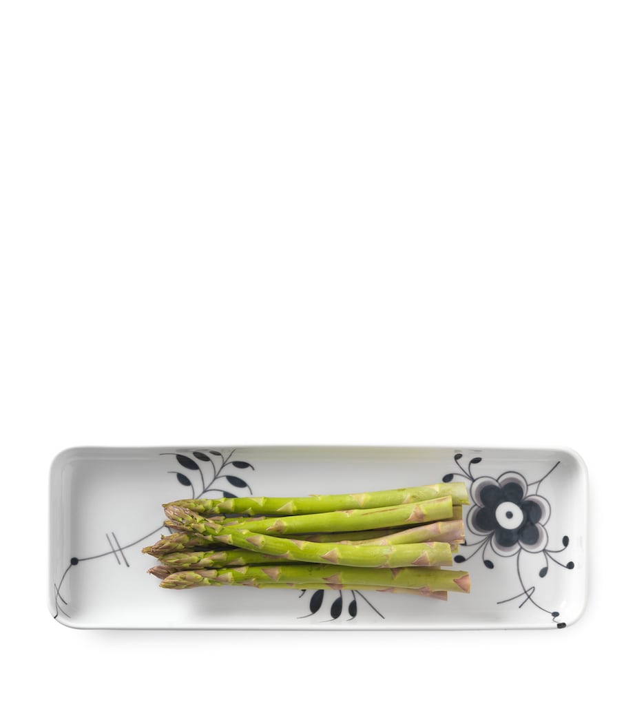 Black Fluted Mega Dish  (36cm) BLACK Image 2