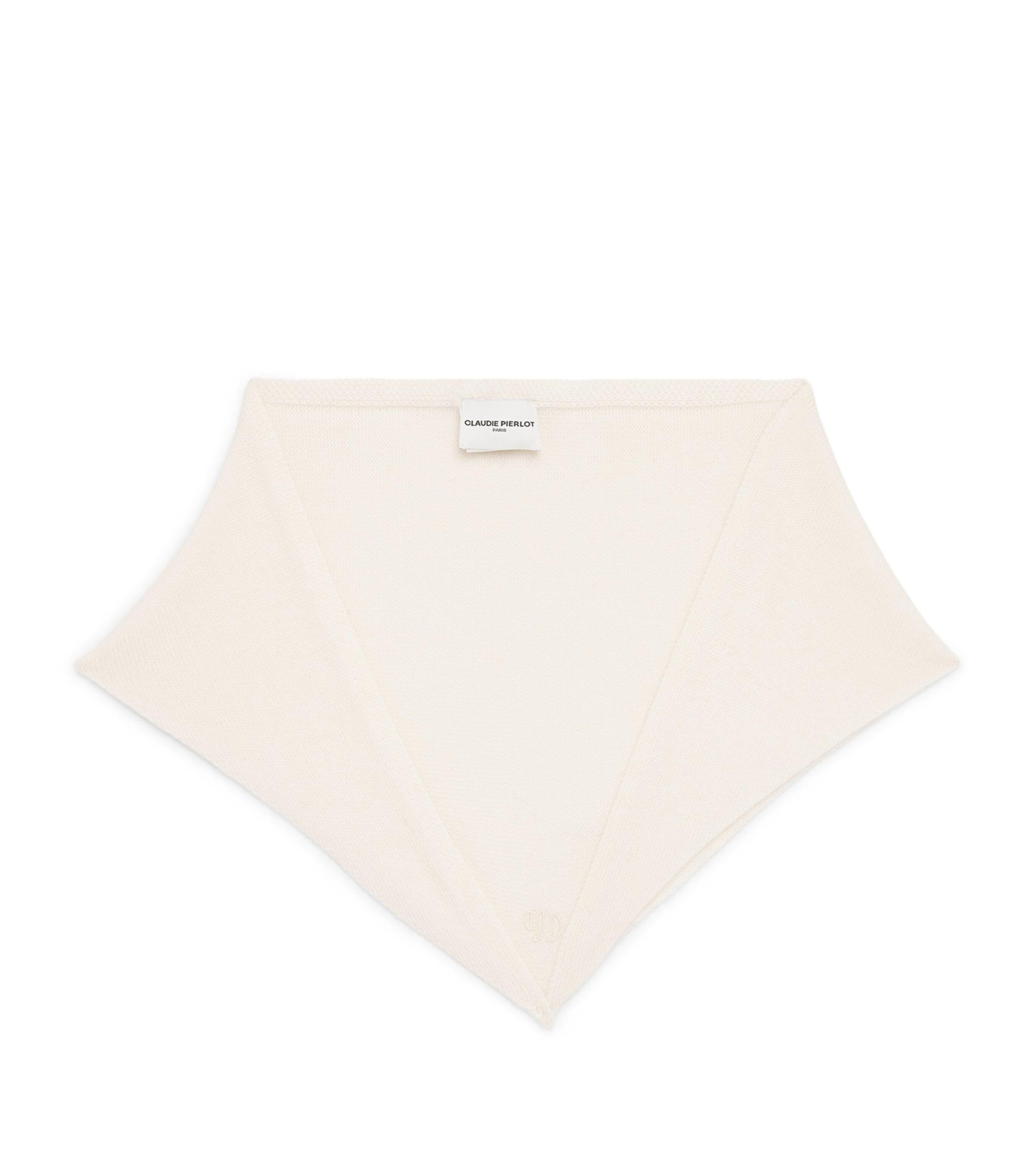 Claudie Pierlot Cashmere Neck Warmer In Neutral