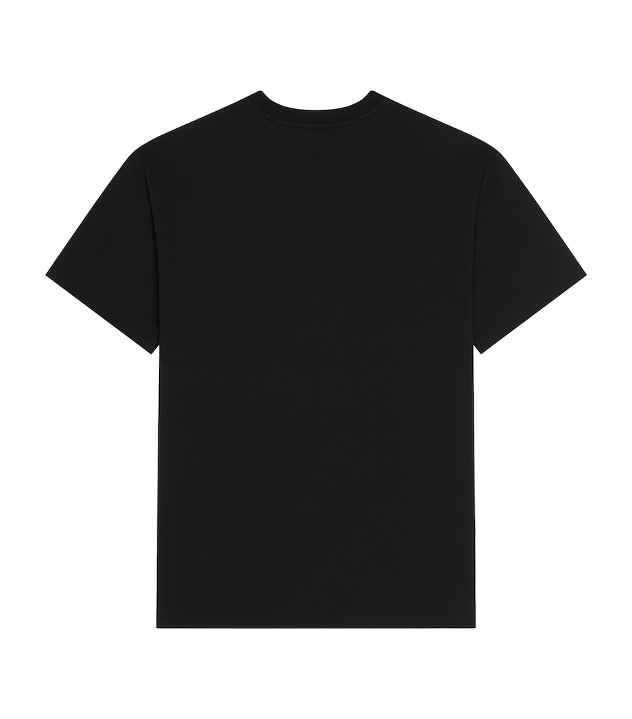Cotton Clapperboard T-Shirt BLACK Image 3
