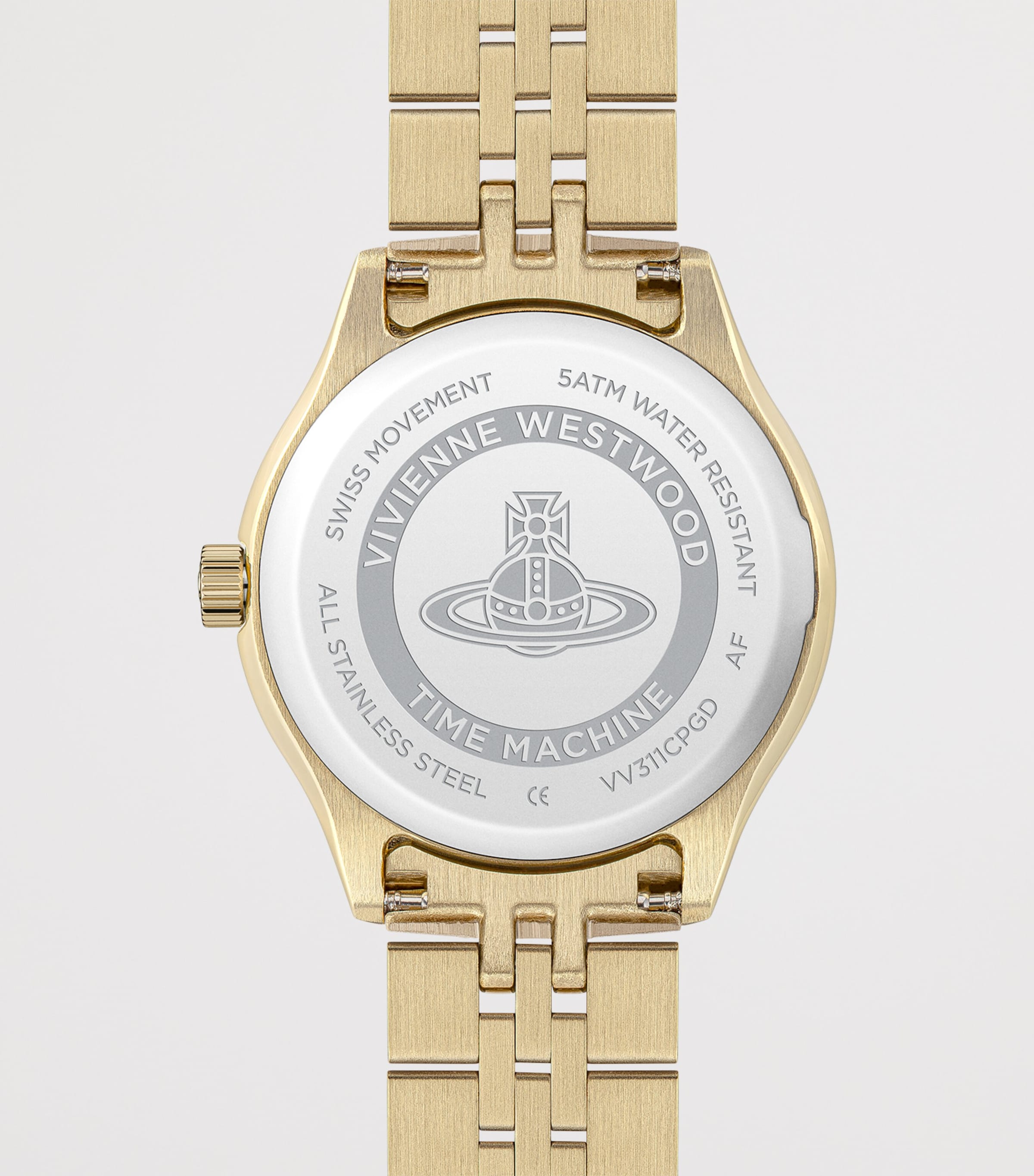 Vivienne Westwood Stainless Steel Little Camberwell Watch 29mm Chmpgne Gld Image 5