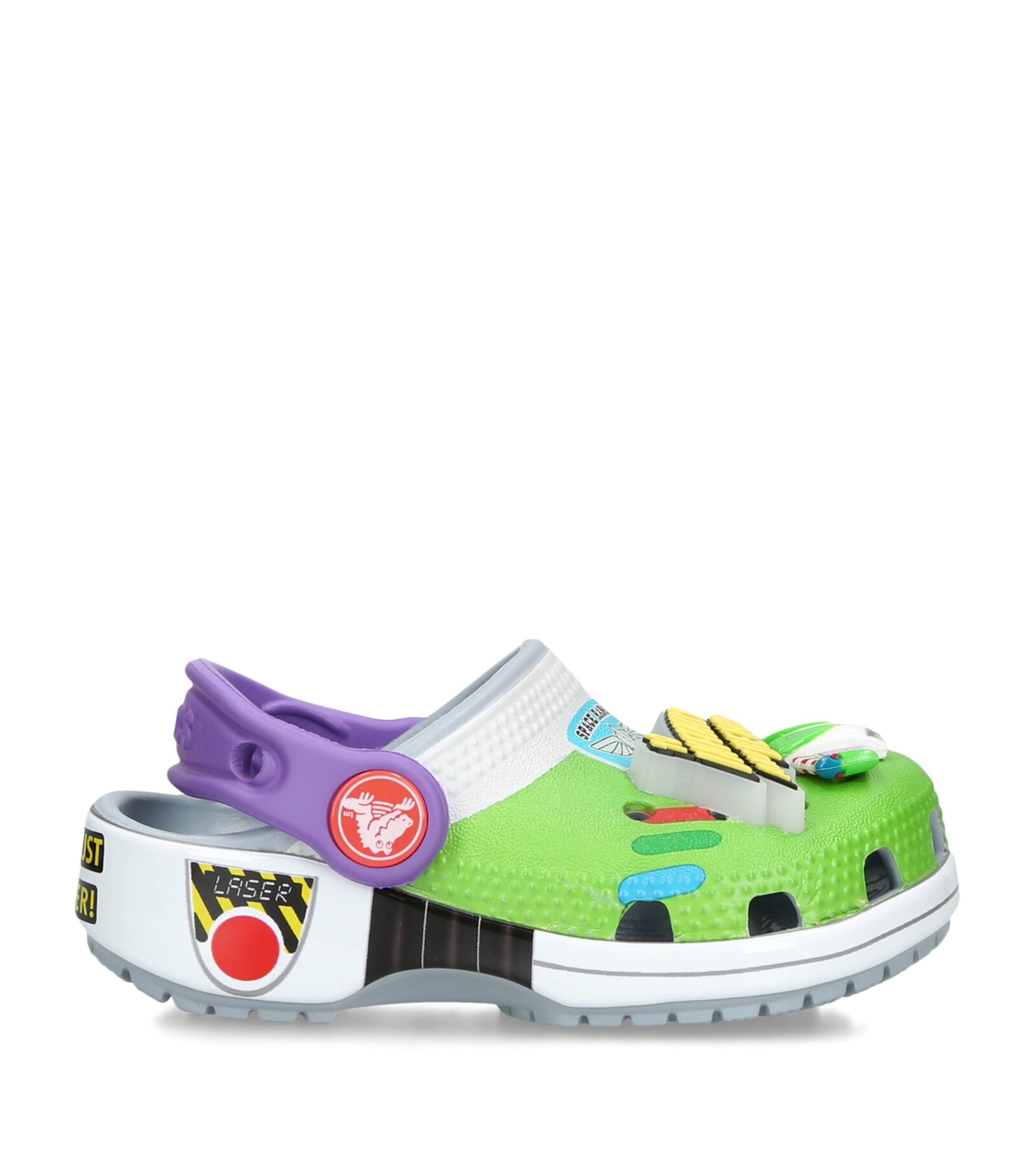 CROCS KIDS Buzz Lightyear Classic Clogs Green Comb Image 1