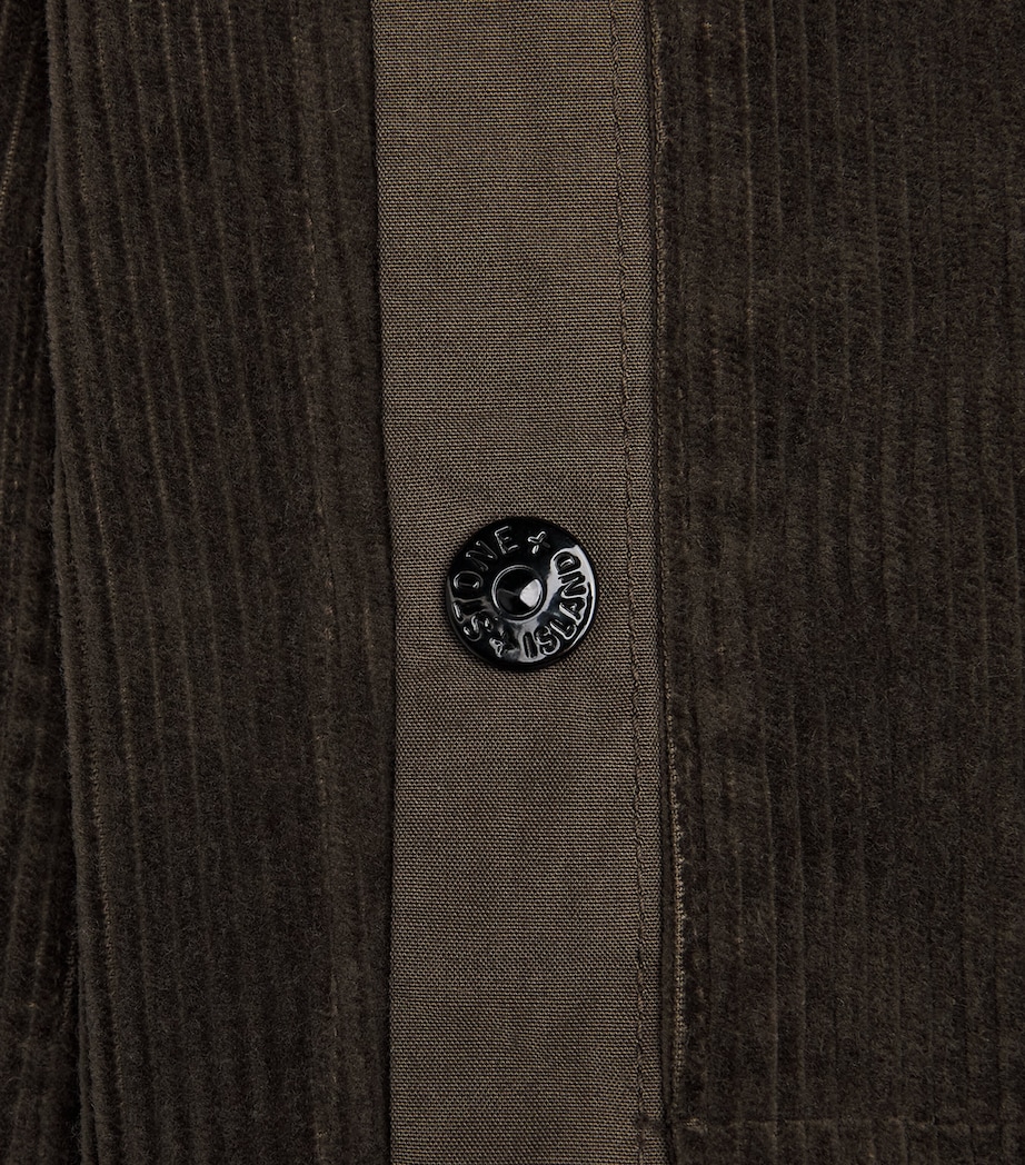 Stone Island Mens Organic Corduroy Trousers Image 6