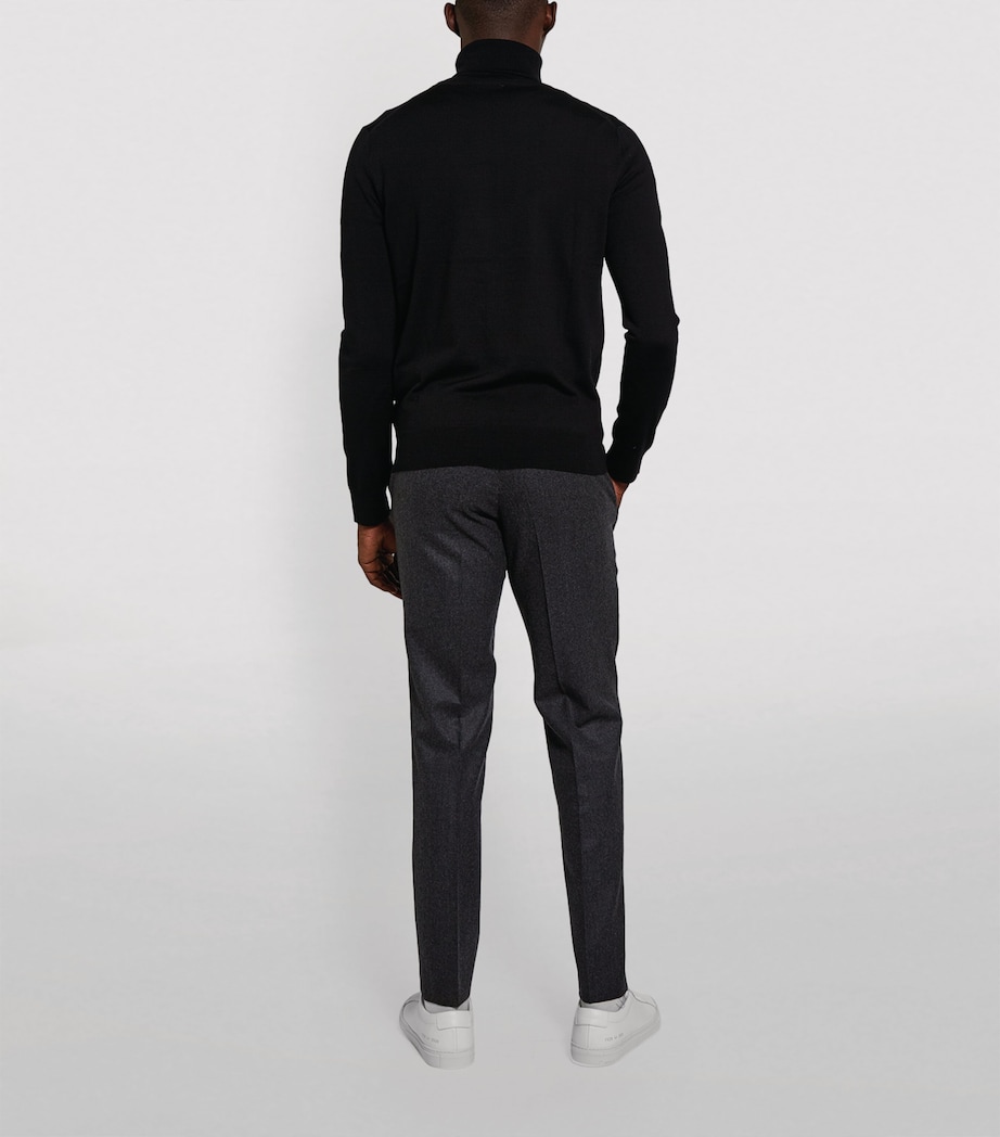 Wool Rollneck Sweater NOIR Image 5